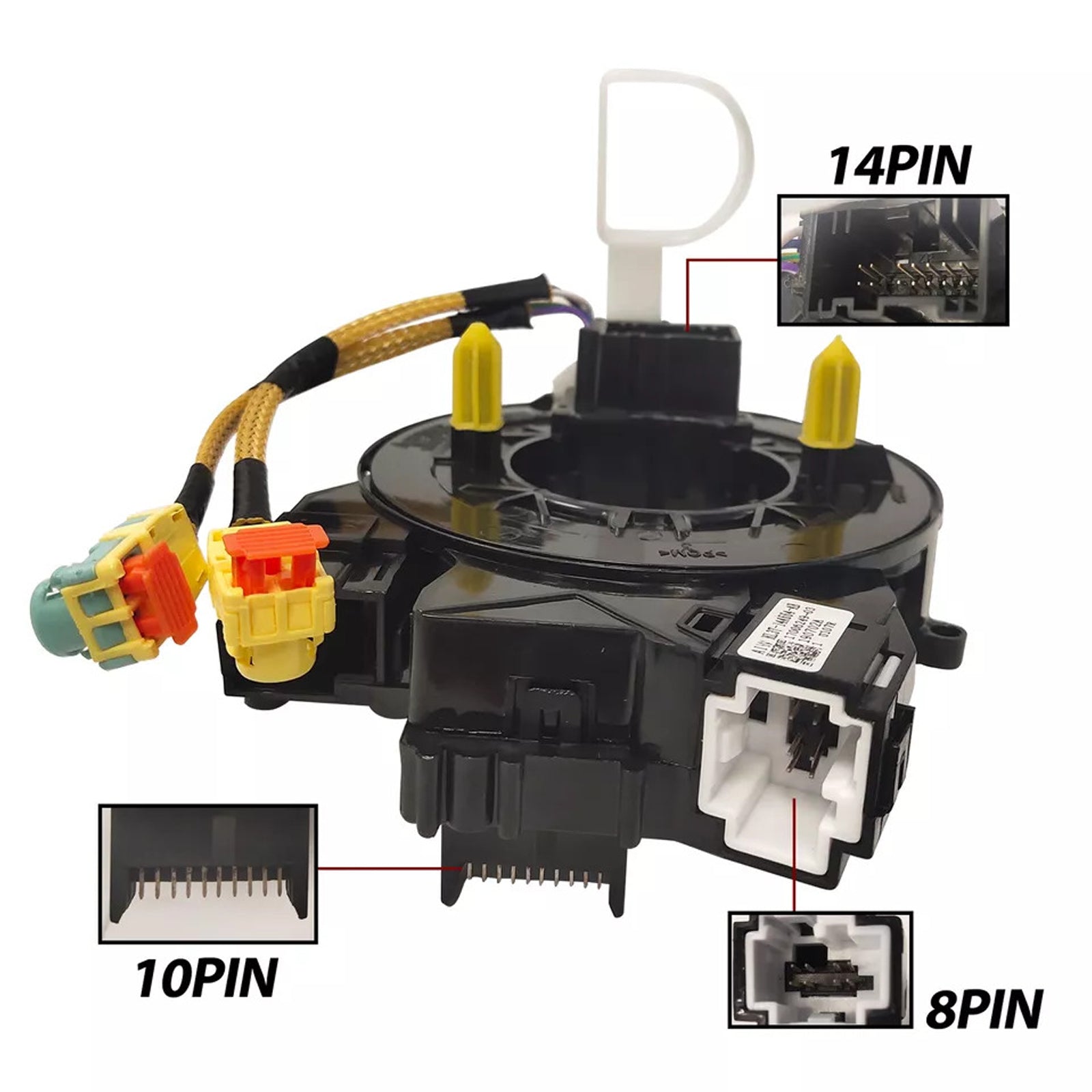 스티어링 휠 시계 스프링 HL3T-14A664-AB 포드 F-150 2015-2019 용