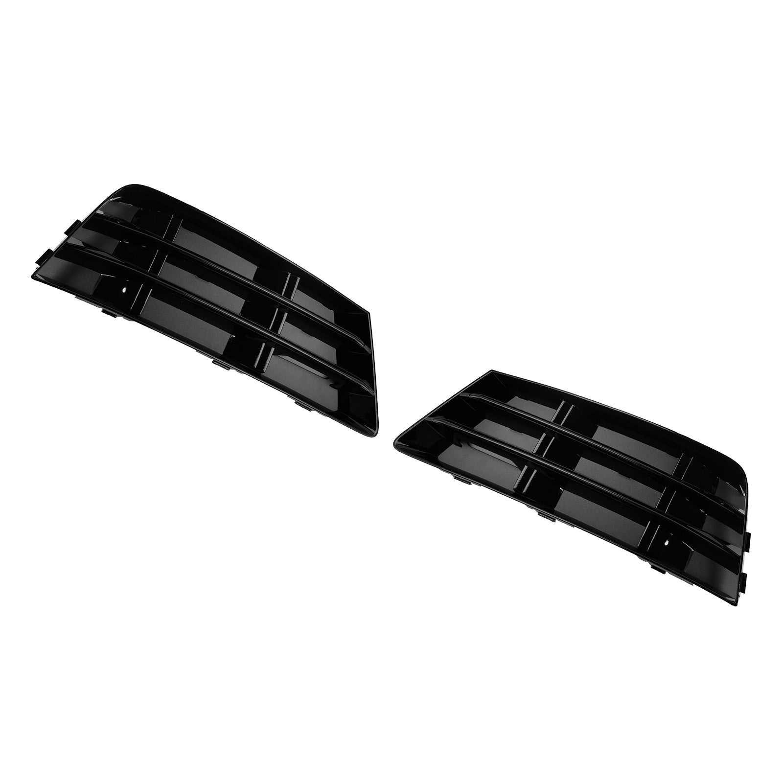 2016-2018 AUDI A4 B9 2PCS Front Fog Light Grill Lower Bumper Grille