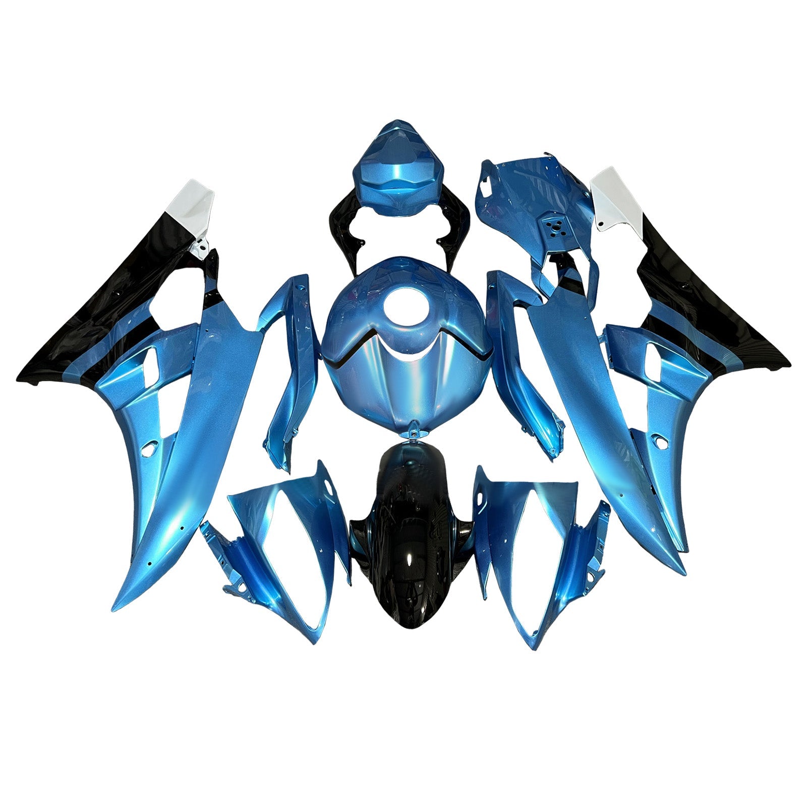 Injection Fairing Kit Bodywork Plastic ABS For Yamaha YZFR6 YZF-R6 2006-2007