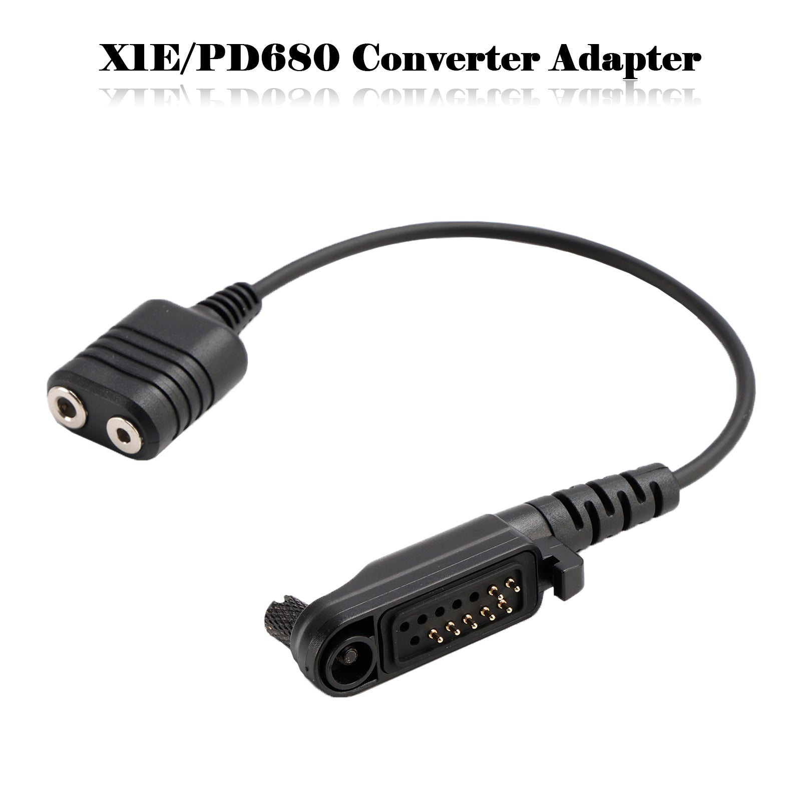 K Interface Headset Port Converter Cable for Hytera HYT HP680 HP700 HP780 Z1P