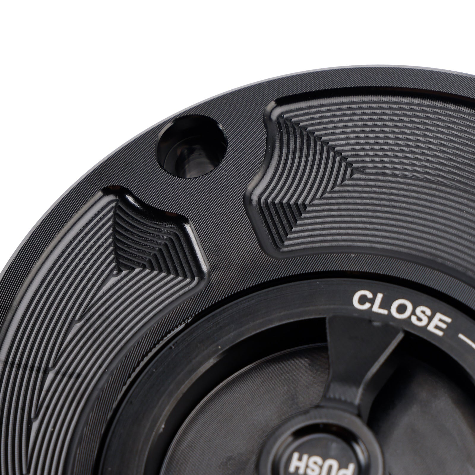 CNC Black Keyless Fuel Filler Cap For Yamaha FZ1 FZ6 FZ8 YZF R1 R6 R3 FZR 750