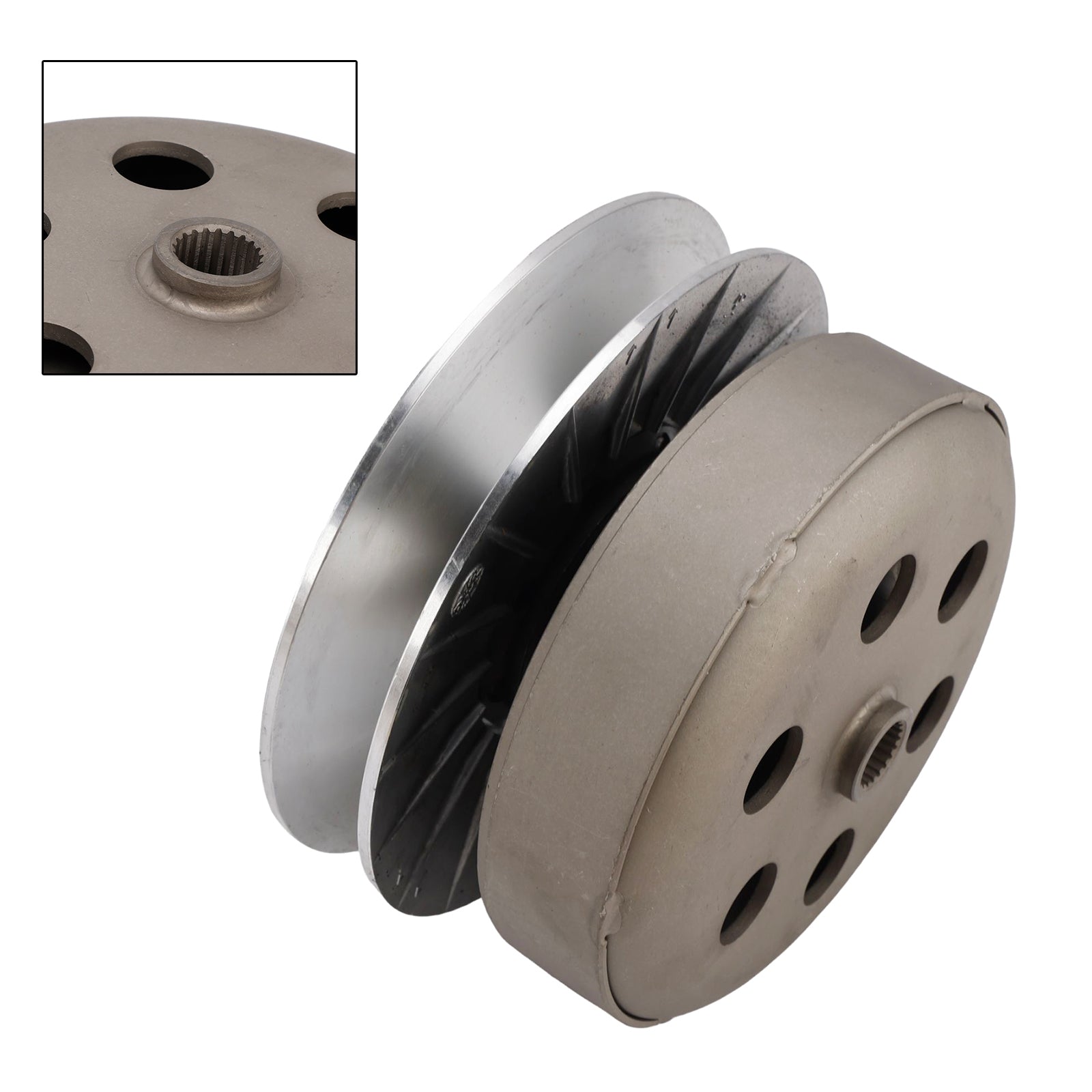 2008-2009 SYM Citycom 300 EFI Front Complete Variator Set 22101-Hma-000 23010-HMA-000/23010-HMB-000