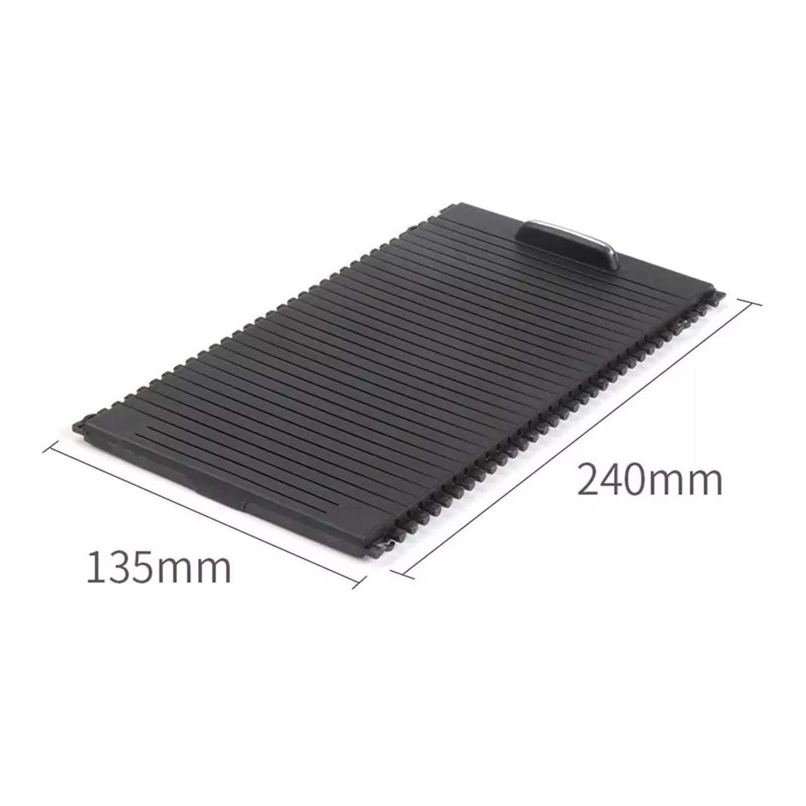 Center Console Roller Blind Cover Black Fit For Mercedes Benz X204 GLK 2008-2015