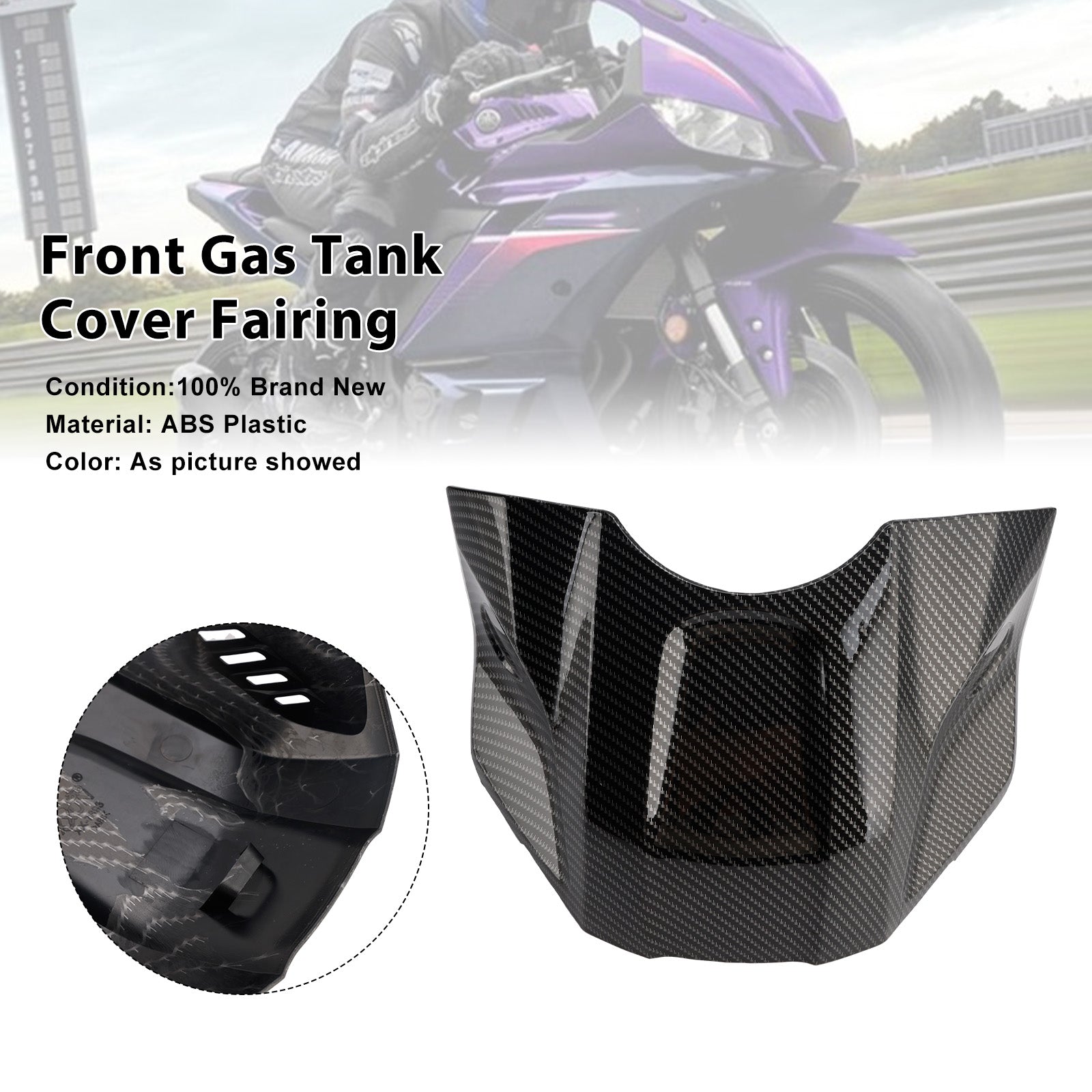 2025-2026 Yamaha YZF-R3 R25 Front Gas Tank Cover Fairing