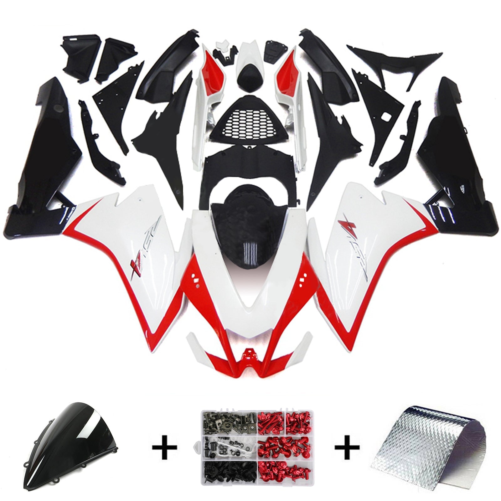 Amotopart Aprilia RSV4 1000 2009-2015 Fairing Kit Bodywork Plastic ABS