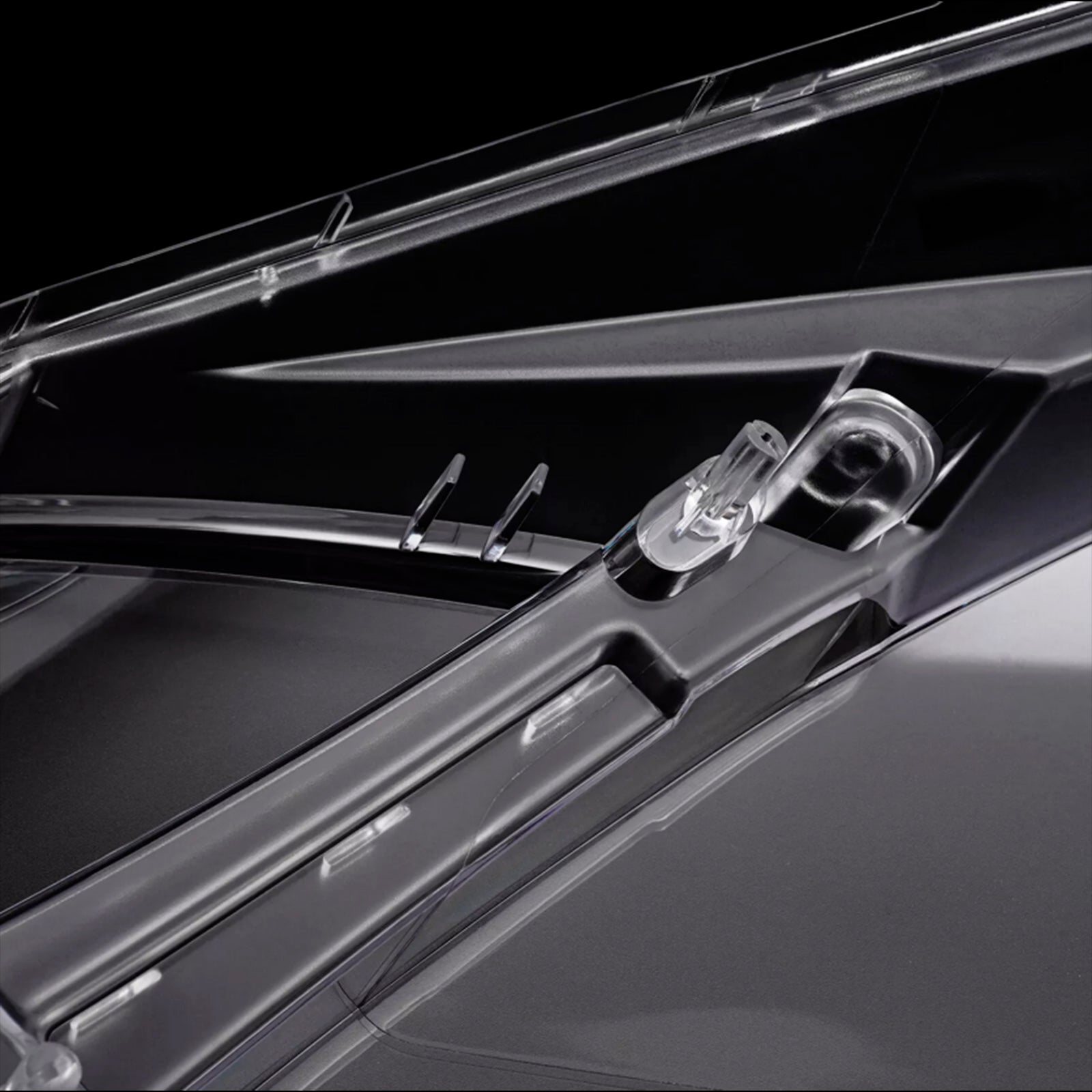 2009-2014 Mercedes Benz E-Class W212 2PCS Front Headlight Glass Clear Cover A2128209661