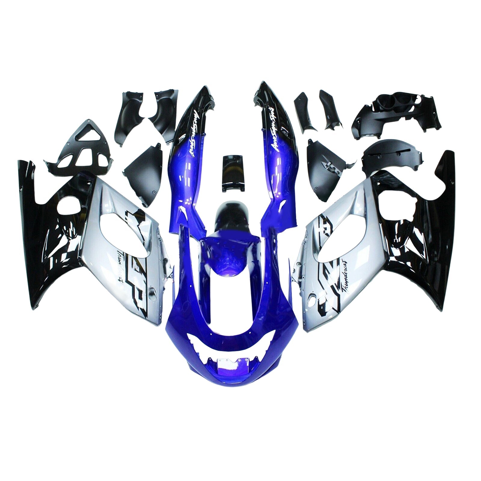 Yamaha YZF 600R Thundercat 1996-2007 Fairing Kit Bodywork Plastic ABS