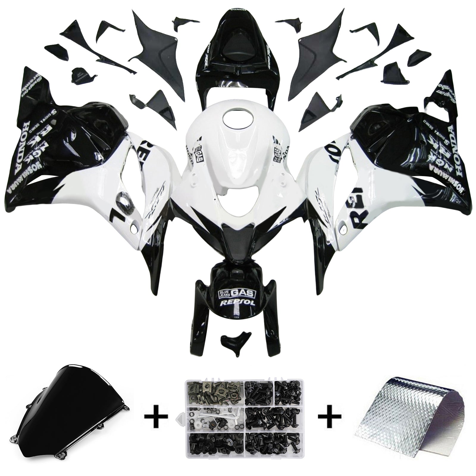 Honda CBR600RR 2009-2012 F5 Fairing Kit Bodywork Plastic ABS