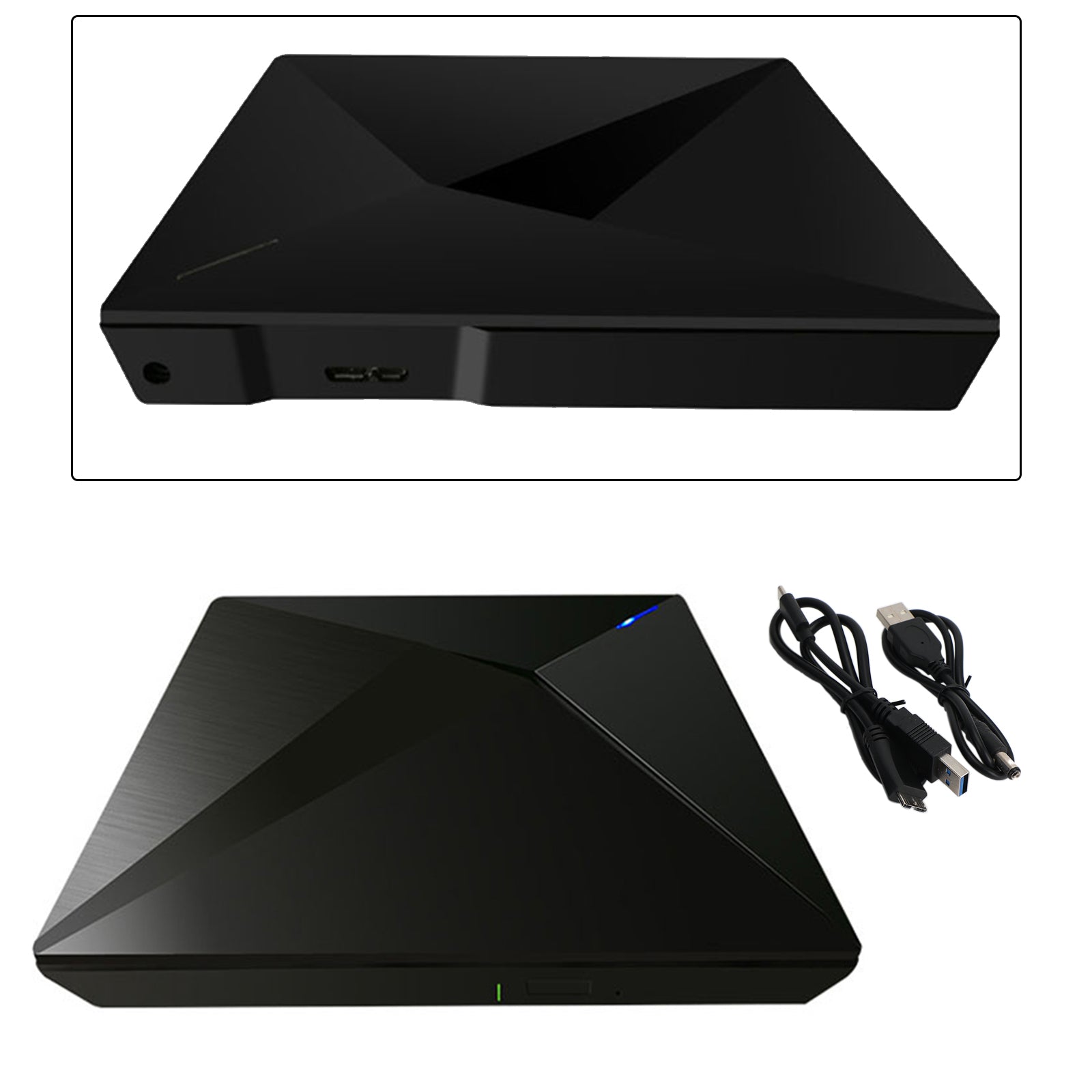 4K Genuine Bluray Burner External USB 3.0 Player BD DVD CD Recorder Cable Drive