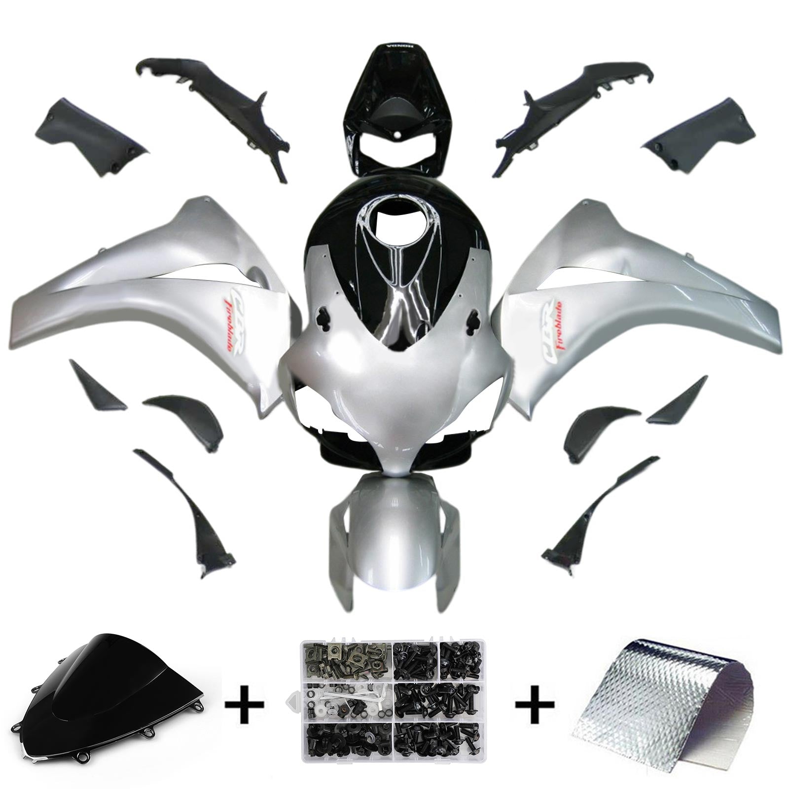 Honda CBR1000RR 2008-2011 Fairing Kit Bodywork Plastic ABS