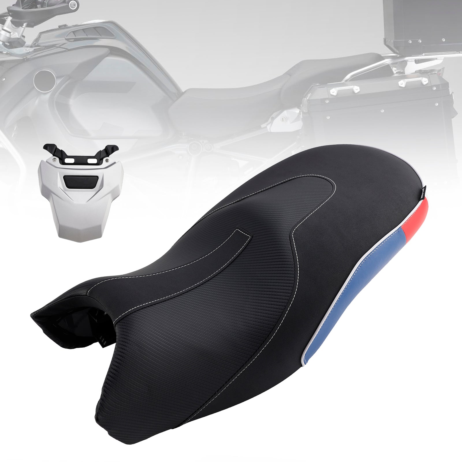 2014-2017 BMW R1200GS ADV Replace Front Rear Driver Passenger Seat Blue F