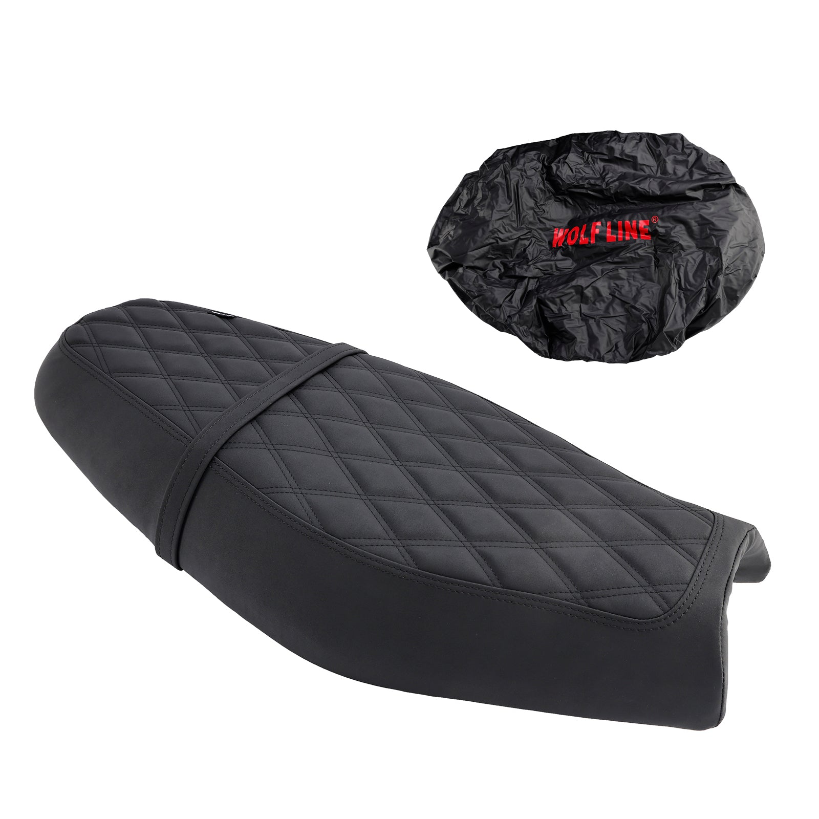 Replace Front Rear Driver Passenger Seat Blackc For Street Twin Speed Twin 900 BrownC