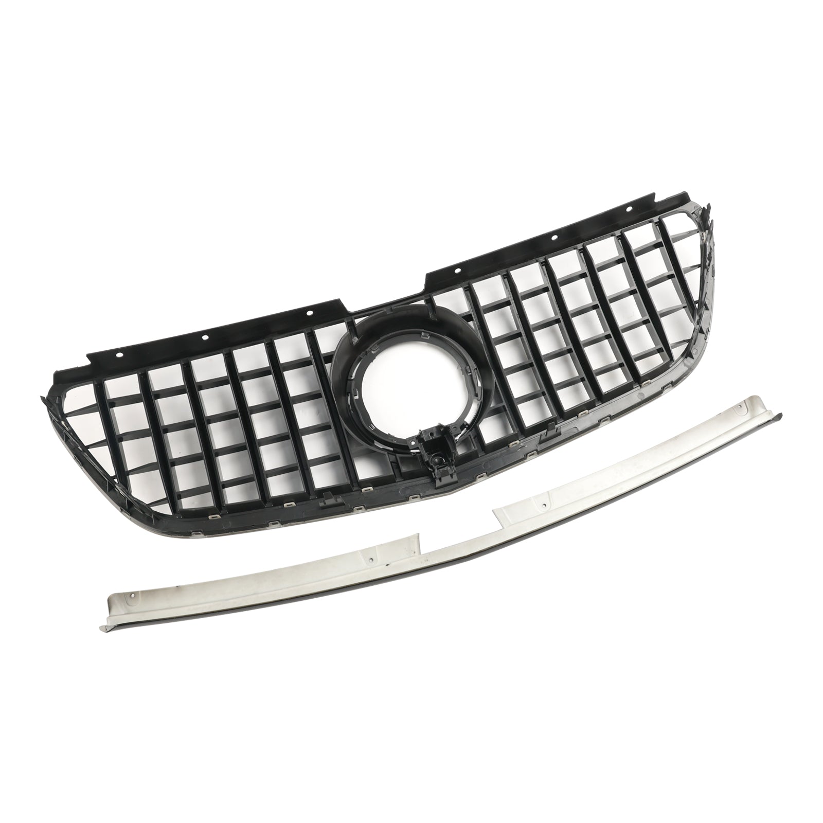 Black Front Grille Grill Fit Mercedes benz vito W447 2020-2023 Facelift