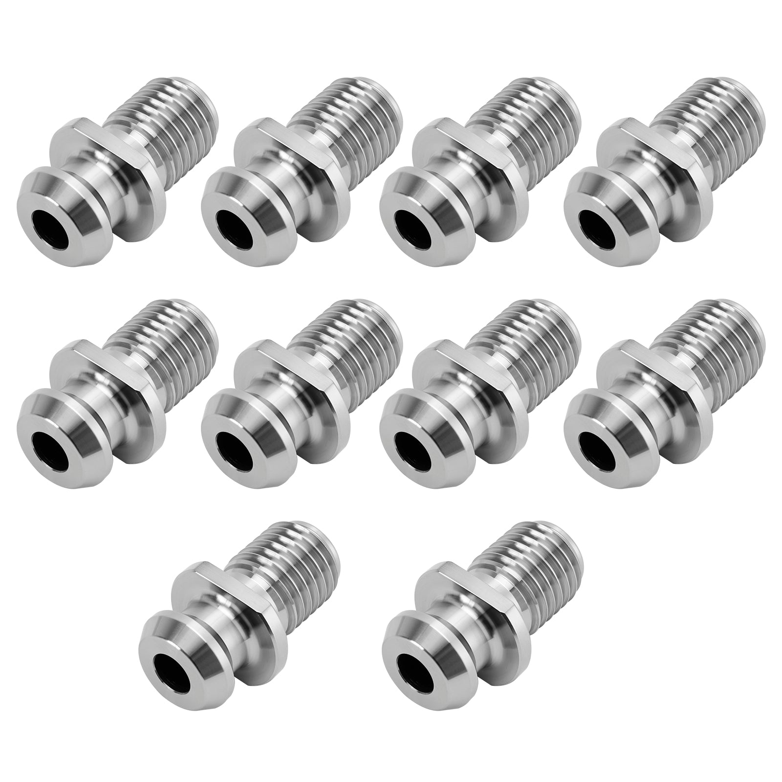 10Pcs CAT50 45?? 1.140" Pull Stud Coolant Thru Retention Knob For Mazak