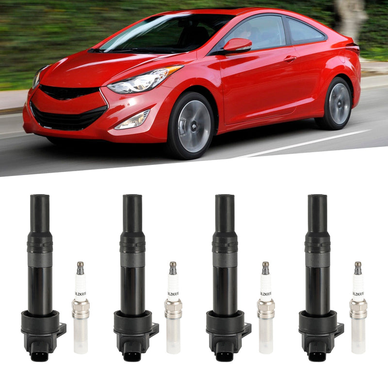 2014-2020 Hyundai Tucson 2.0L L4 4x Ignition Coil +Spark Plug UF651