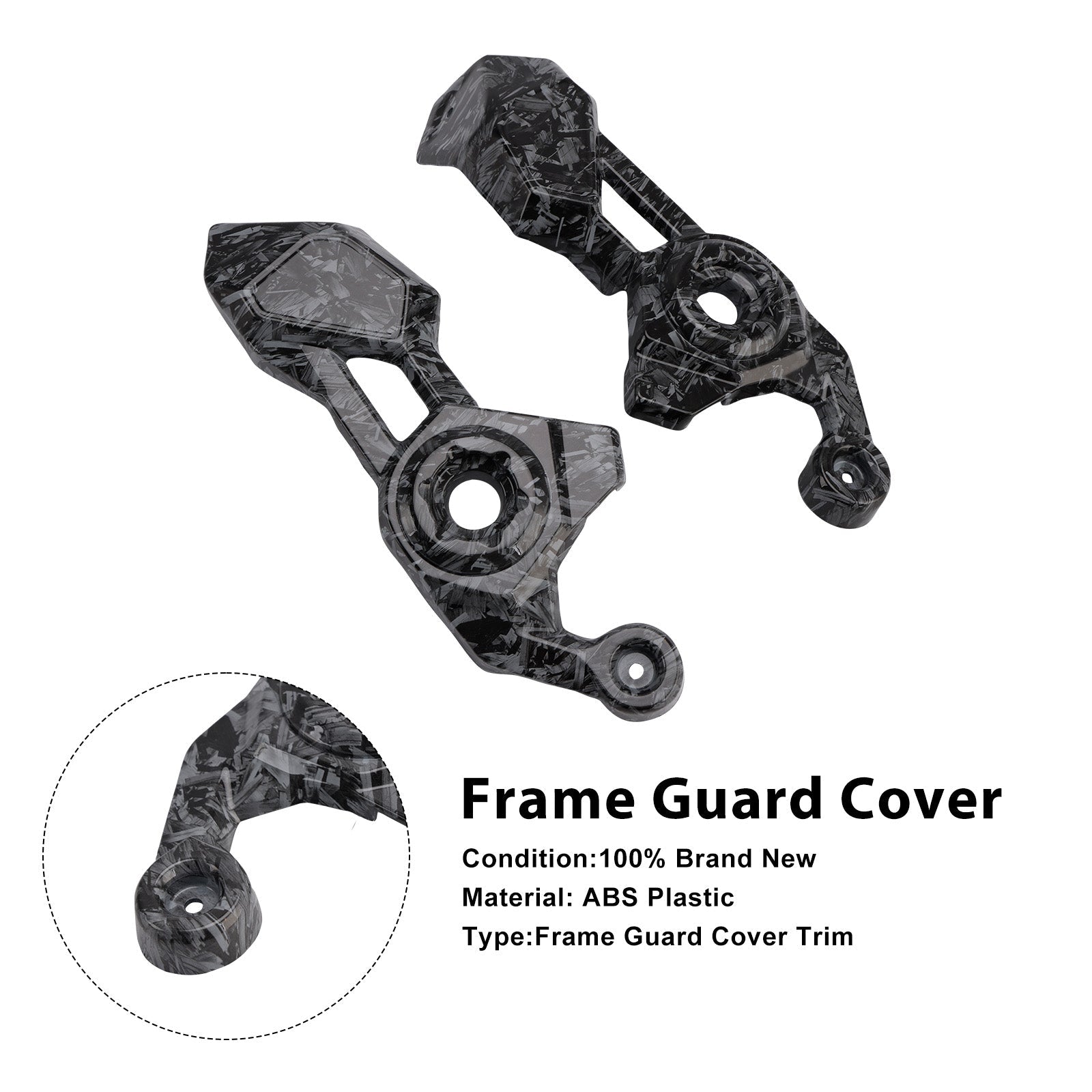 Frame Side Cover Panel Guard Fairing For Kawasaki Z900 2025-2026