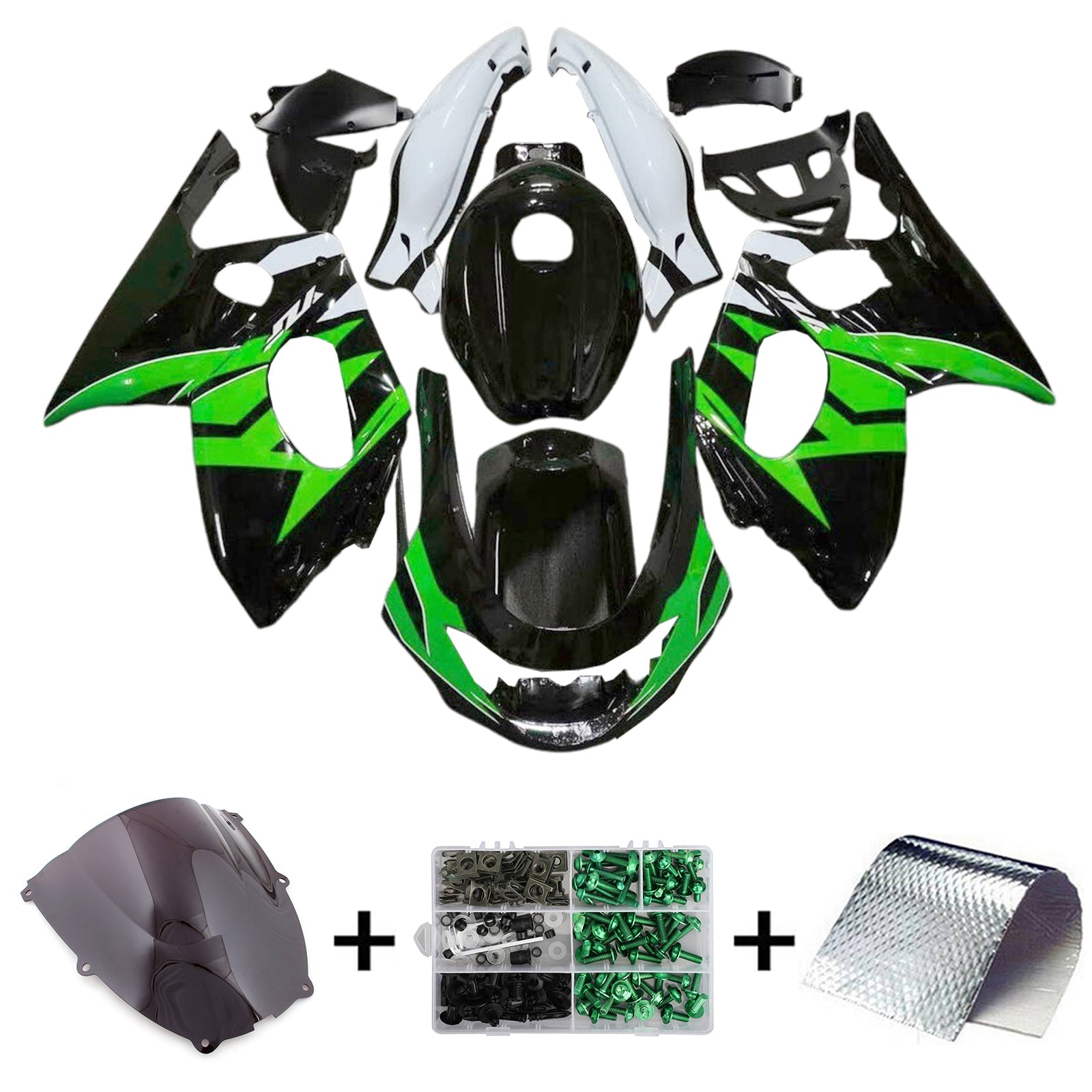 Yamaha YZF 600R Thundercat 1996-2007 Fairing Kit Bodywork Plastic ABS