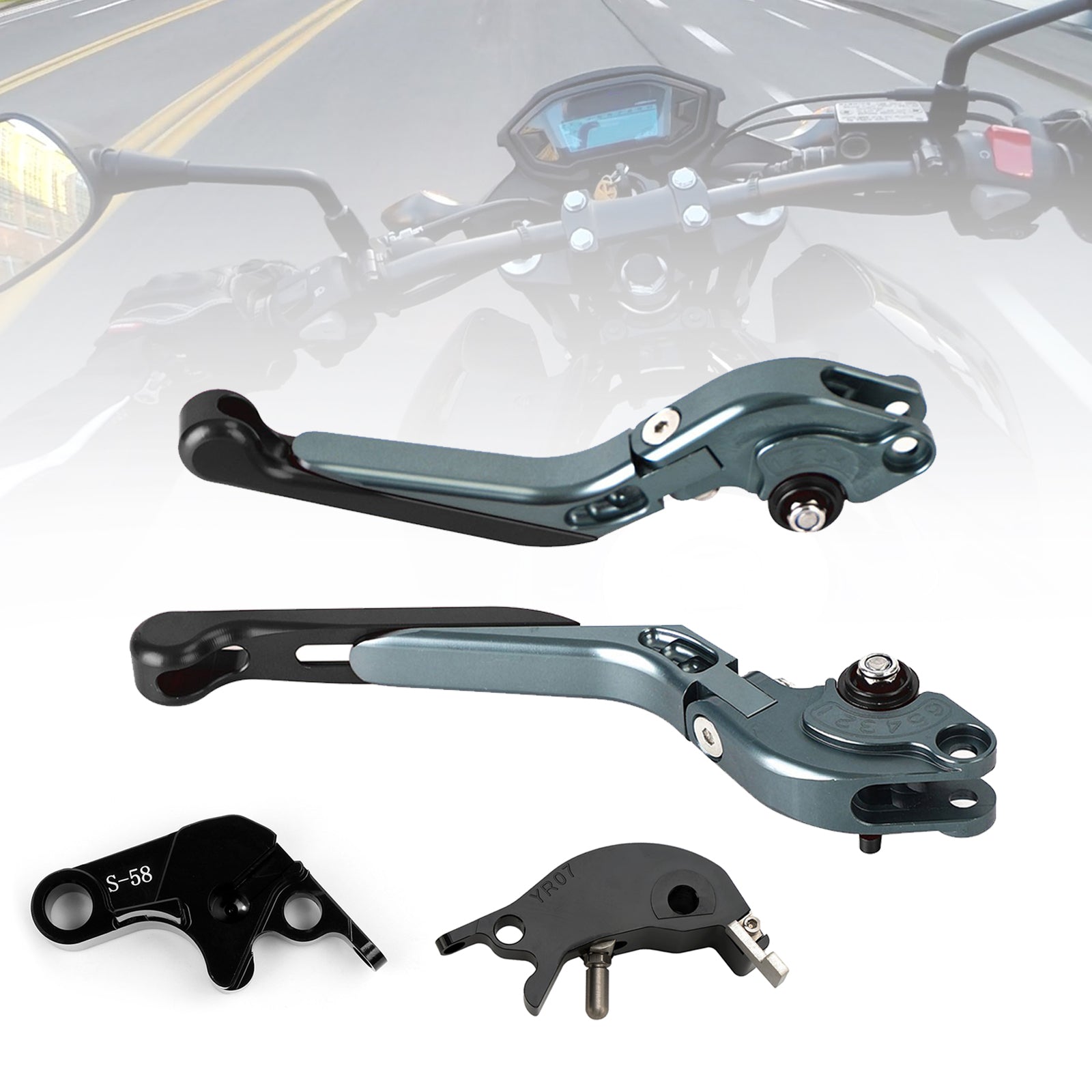 Adjustable Clutch Brake Lever fit for YAMAHA YZF R7 MT-10/SP FZ-10/SP 2022-23