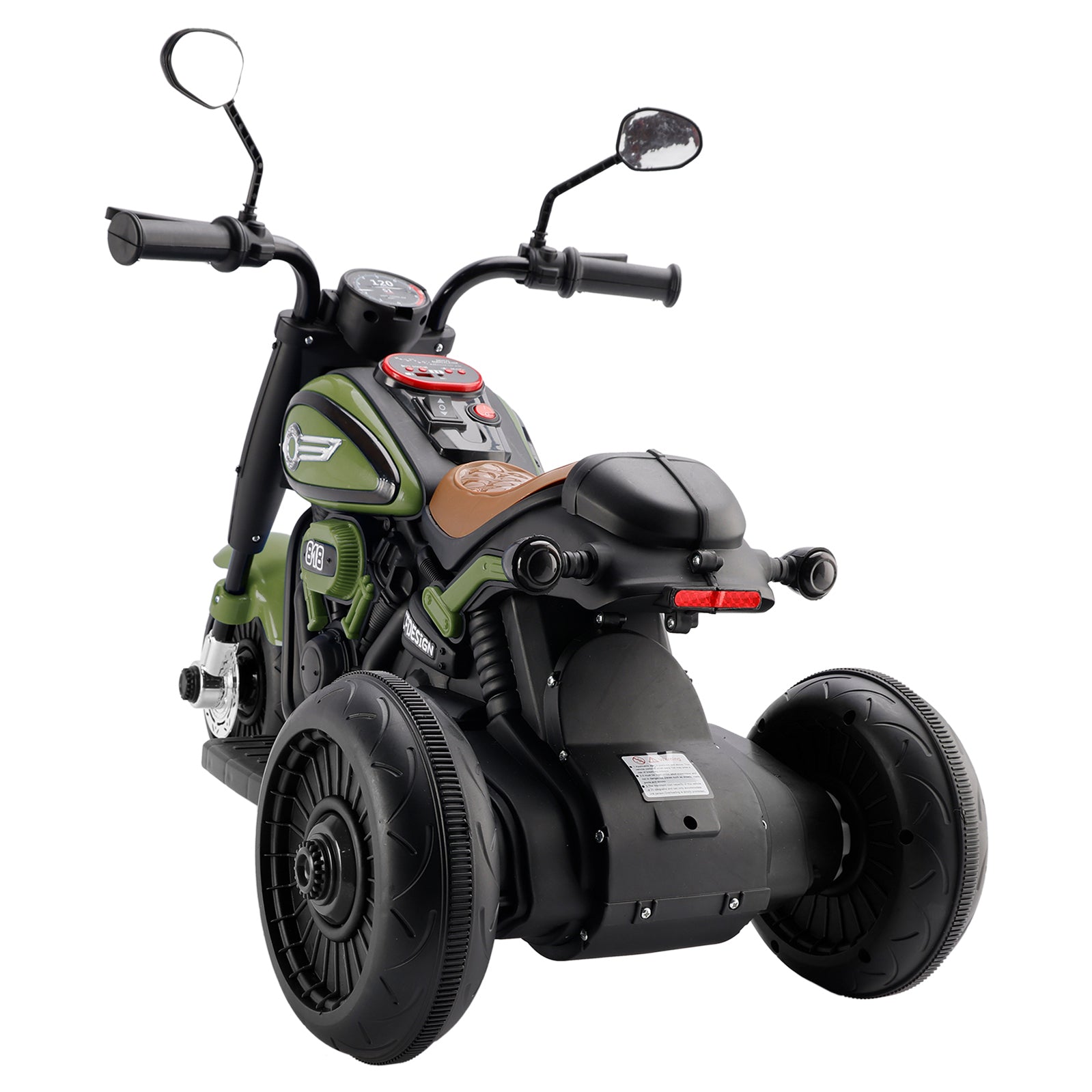 3Wheel 6V Kid Ride On Motorcycle Electric Toy With Colorful Light And Music