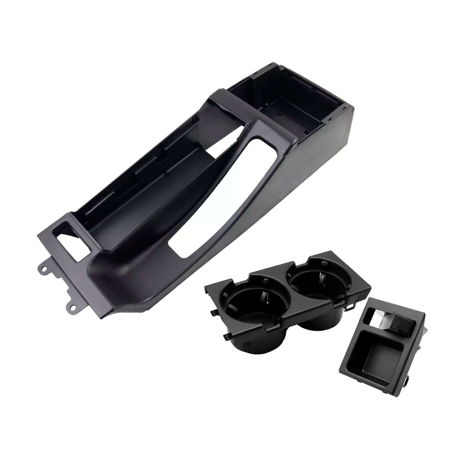 1999-2005 BMW 3 Series  E46 4 Door Black Center Console Trim Base Cup Coin Holder 51168218305