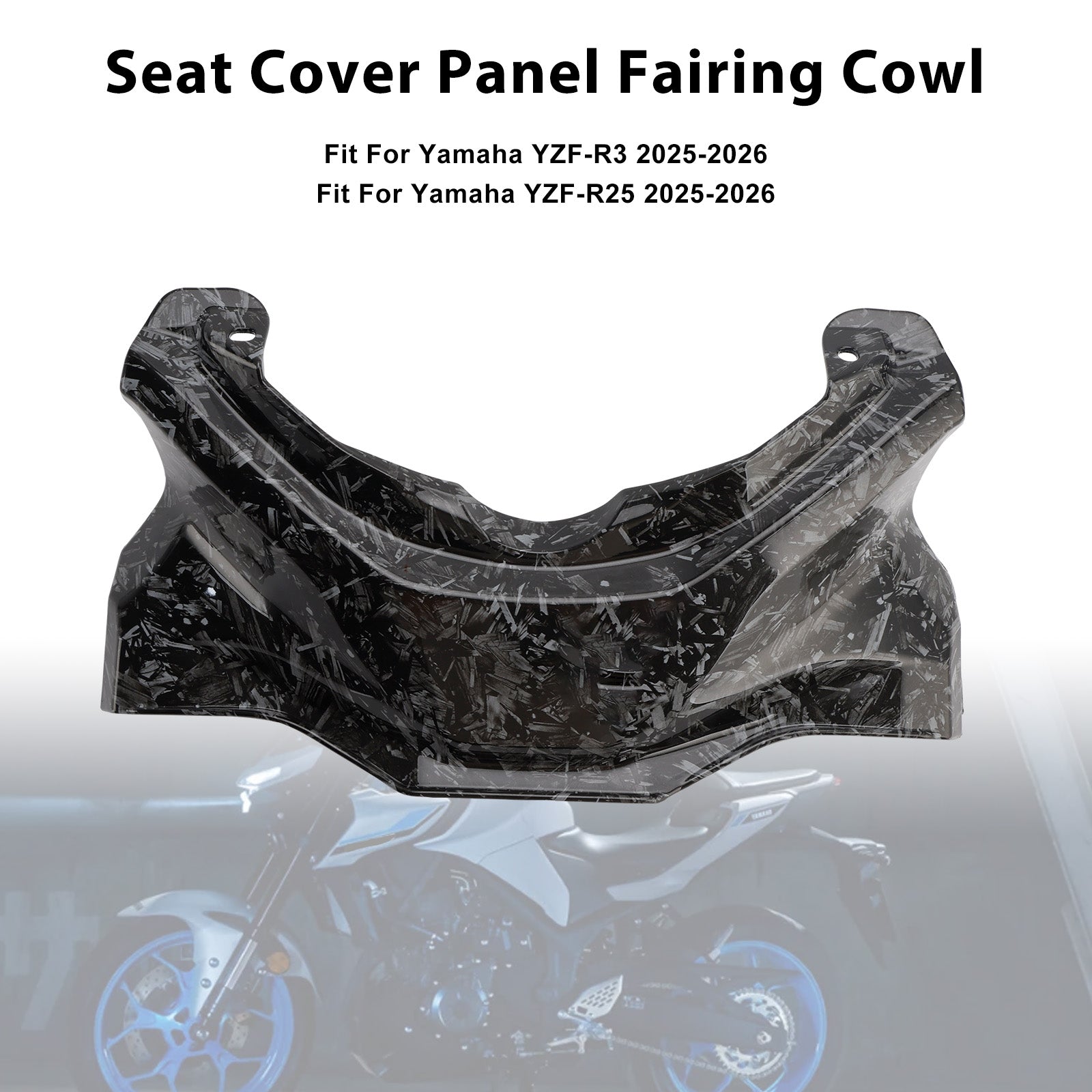 2025-2026 Yamaha YZF-R3 R25 MT-03 Seat Cover Panel Fairing Cowl