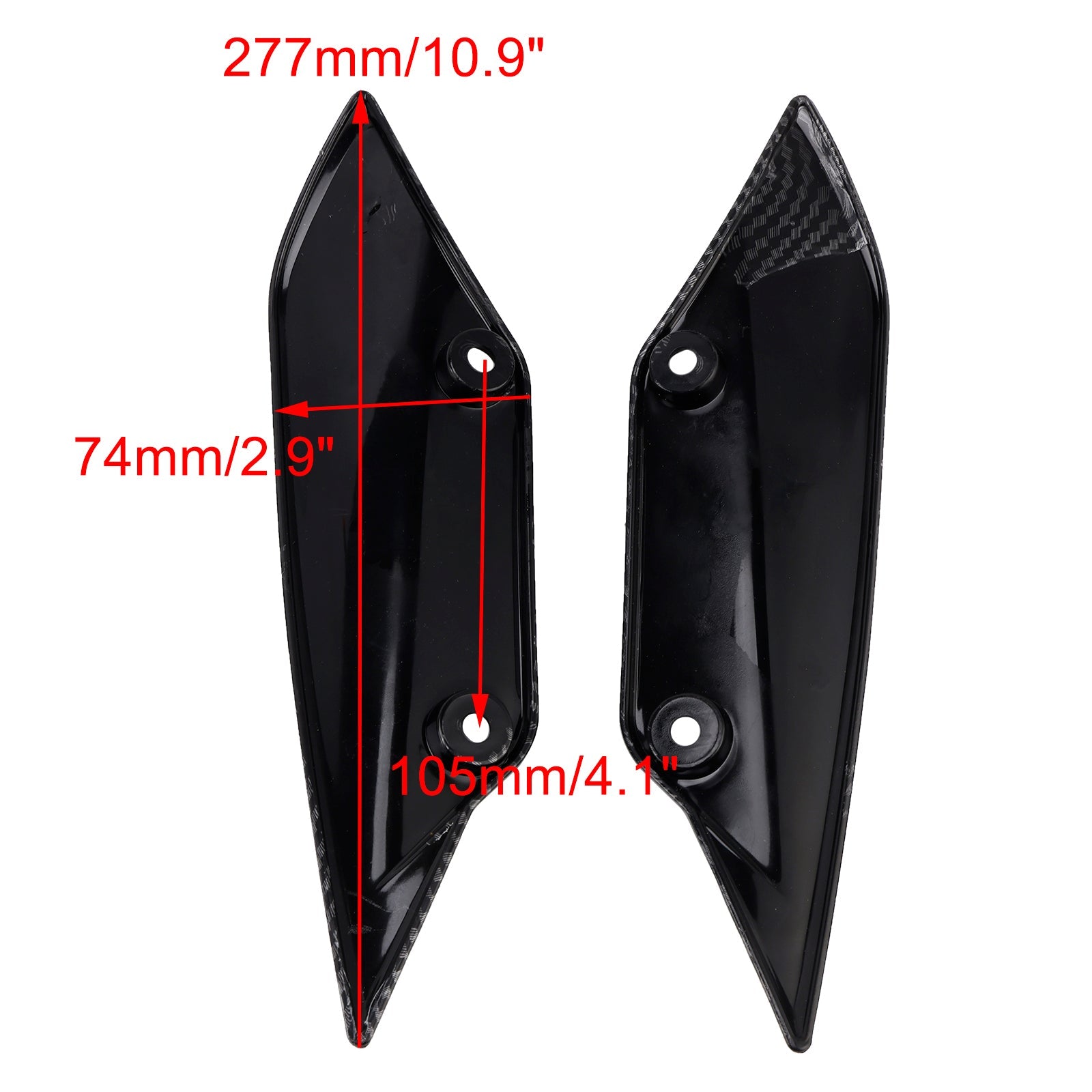 2015-2018 BMW S1000RR Front Spoiler Wind Winglets Fairing