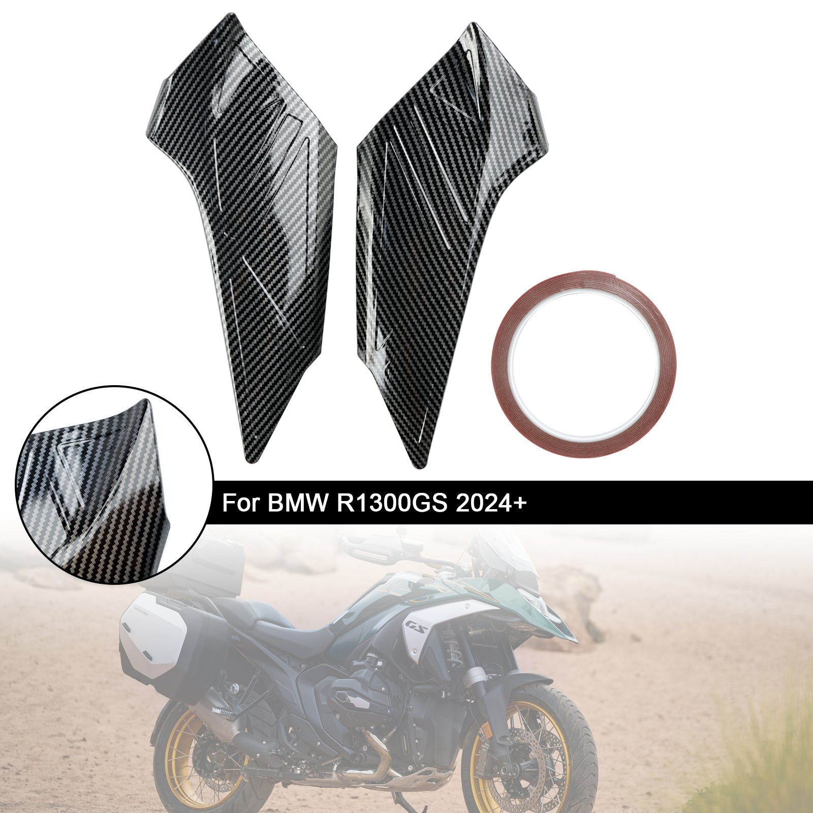 Side Frame Panel Guard Protector Fairings Cover For For BMW R1300GS 2024+