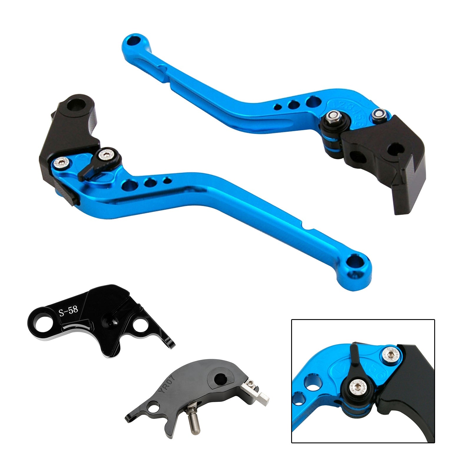 Long Clutch Brake Lever fit for YAMAHA YZF R7 MT-10/SP FZ-10/SP 2022-23