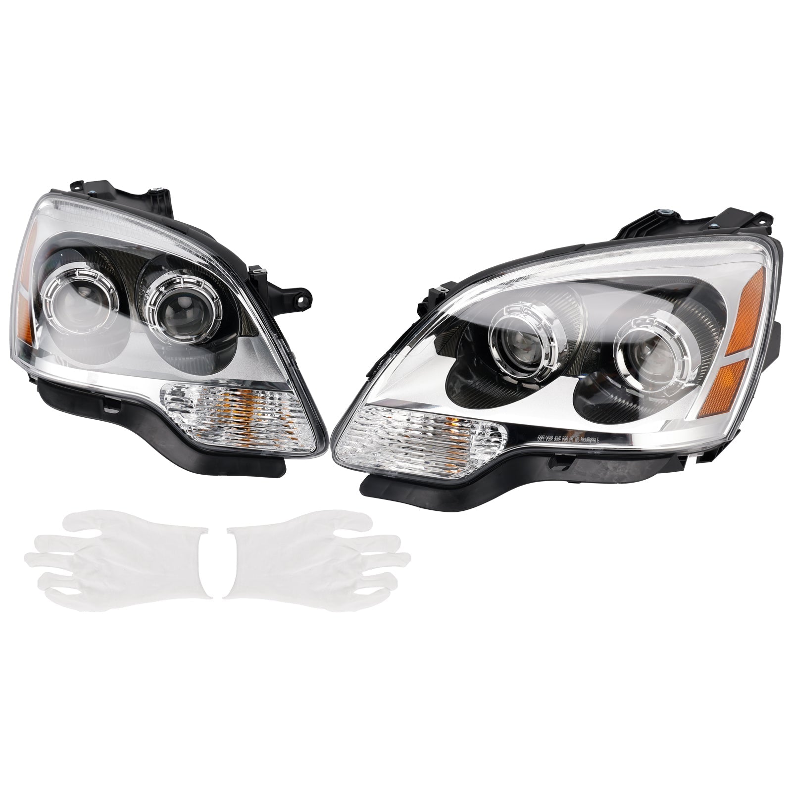 2007-2012 For GMC Acadia Left+Right HID Headlight 22938888 22938889