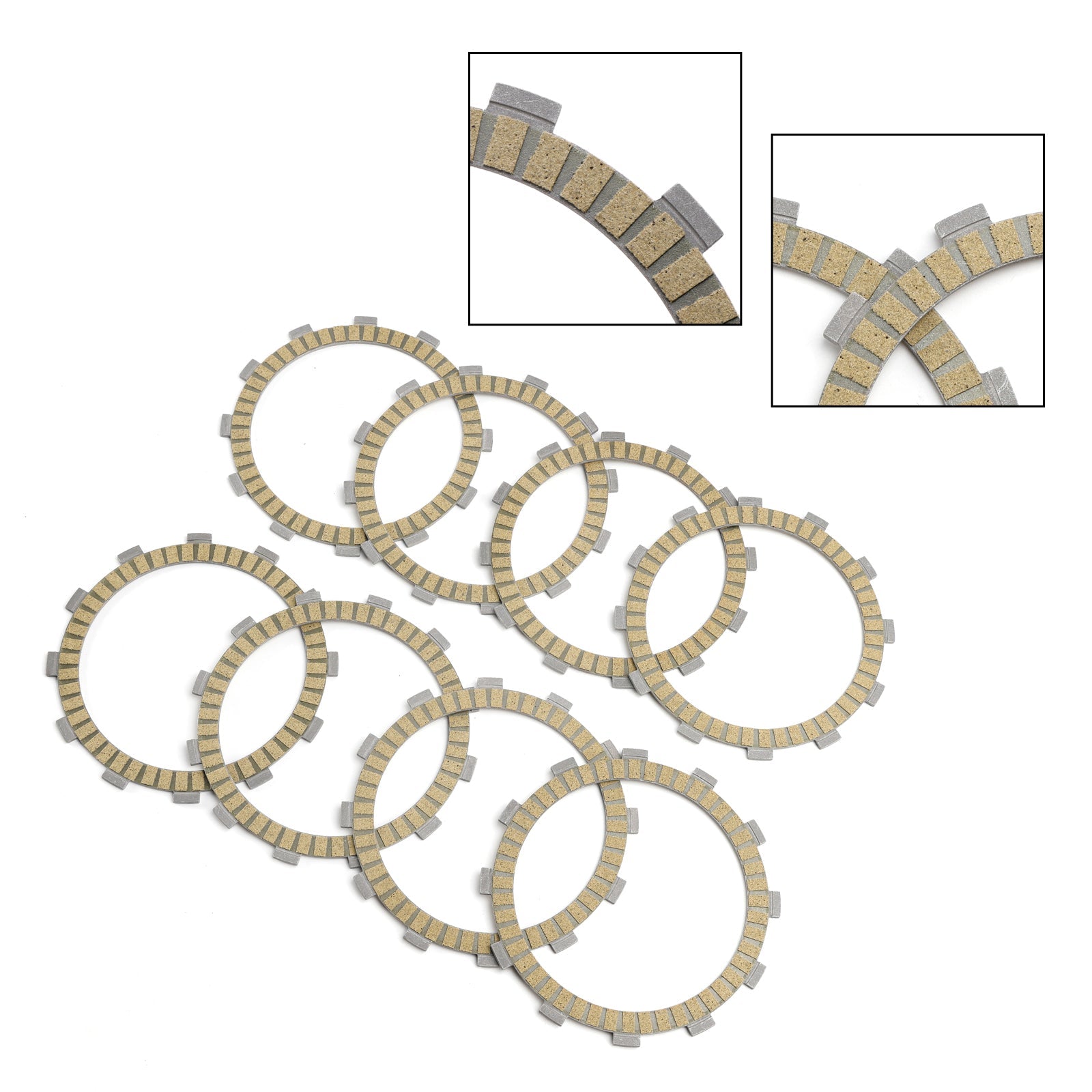 Clutch Friction Plate Kit for Kawasaki ZX900 Ninja 900 1984-1986 13088-1013