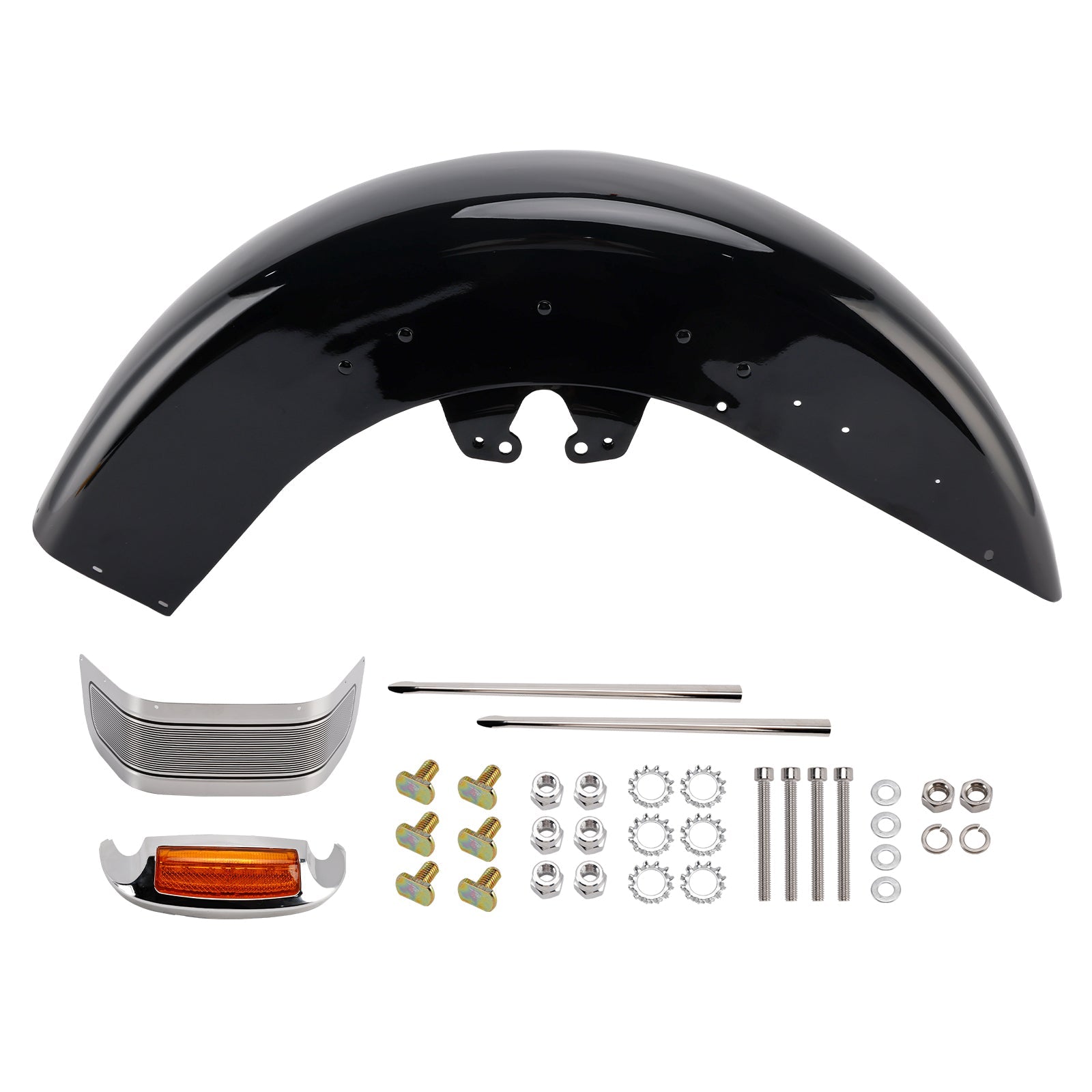 2014-2024 Touring Electra Glide Ultra Limited Steel Front Fender Mudguard