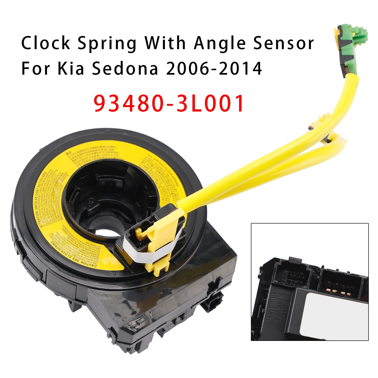 2006-2014 Kia Sedona Clock Spring With Angle Sensor 93480-3L001
