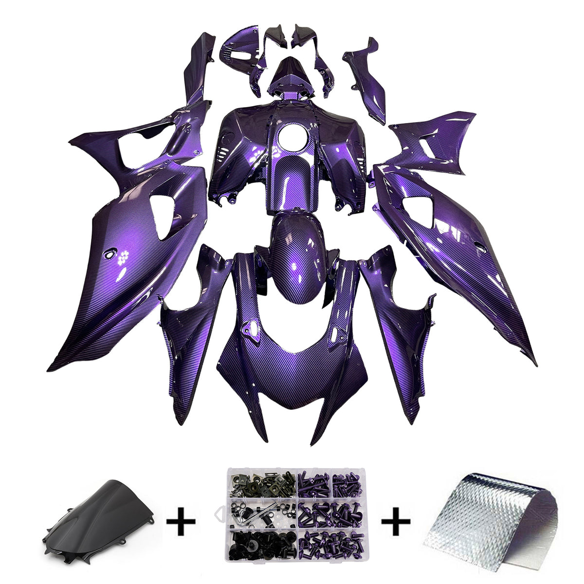 Injection Fairing Kit Bodywork Plastic ABS fit For Yamaha YZF-R7 2021-2025