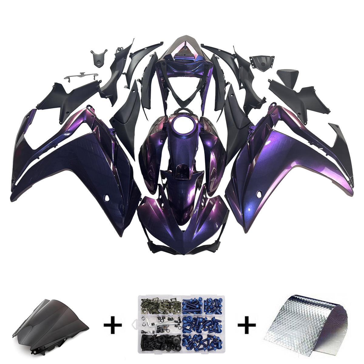 Injection Fairing Kit Bodywork ABS For Yamaha YZF-R3 2014-2018 R25 2015-2017