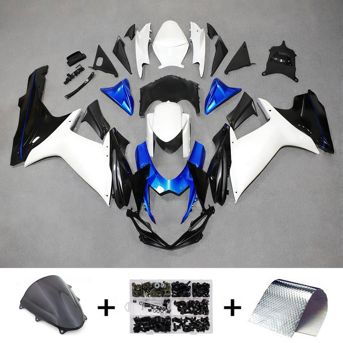 Injection Fairing Kit Bodywork Plastic ABS For Suzuki GSXR 600/750 2011-2026 K11
