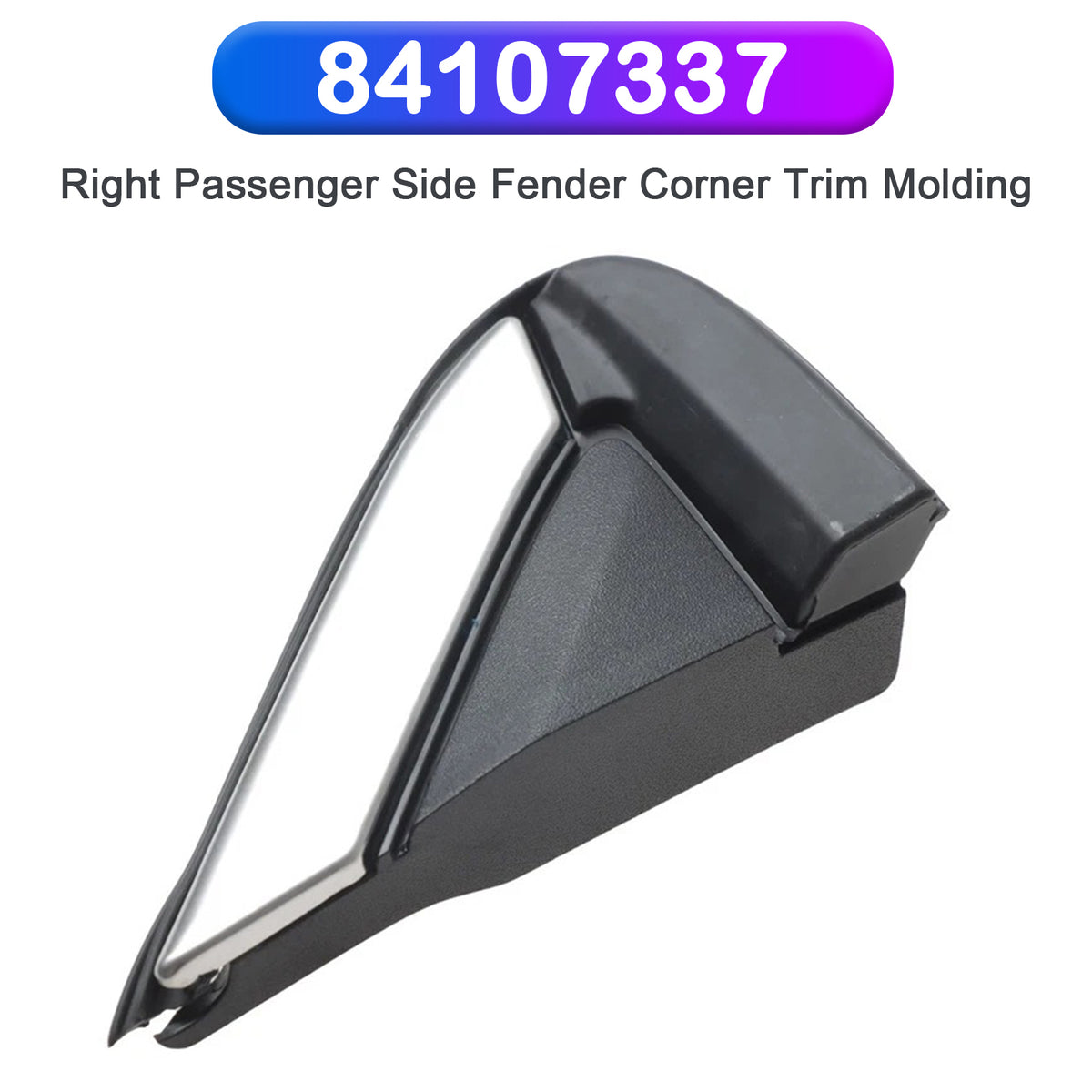 84107337 Right Passenger Side Fender Corner Trim Molding for GMC Terrain 18-24