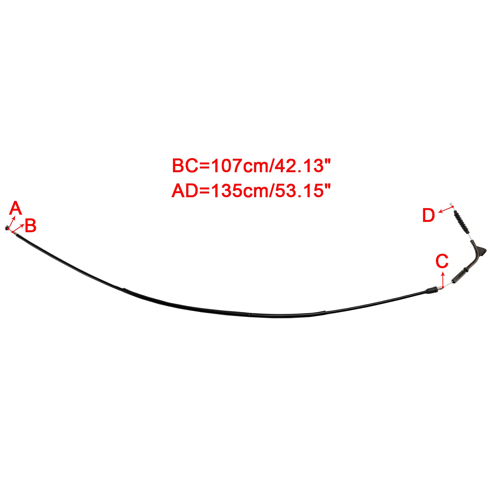 Clutch Cable For Yamaha XV125 VIRAGO 125 1997-2000 XV240 1989 XV250 XVS125 Generic