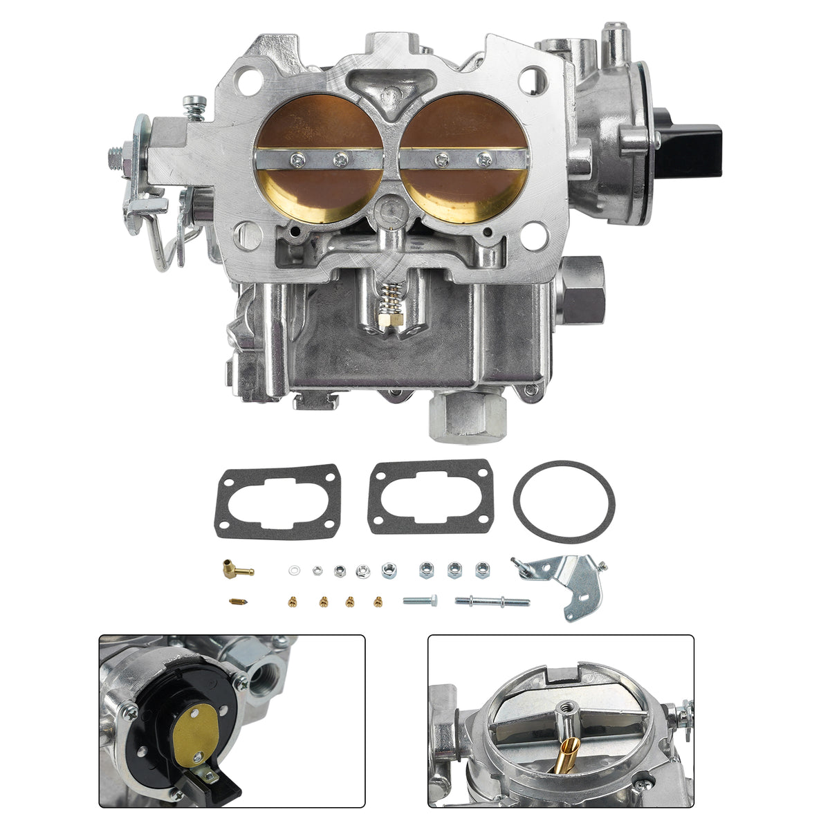 Carburetor Carb for Marine Mercruiser 2 Barrel 3.0L 4 CYL with a Long Linkage