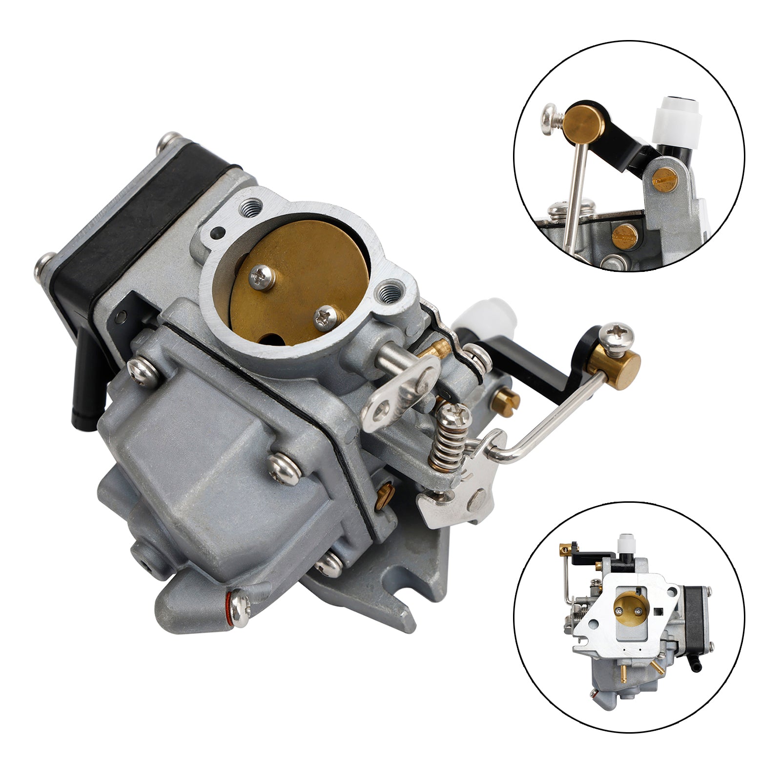 Carburetor Carb for Mercury Mariner 2-stroke 15C 9.9 D M 9.9HP 15HP Outboard