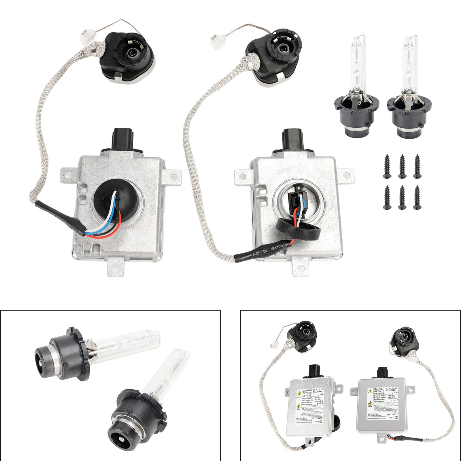 2x Xenon HID 헤드 라이트 밸러스트 및 점화기 및 D2 전구 용 Acura TSX ILX MDX RDX
