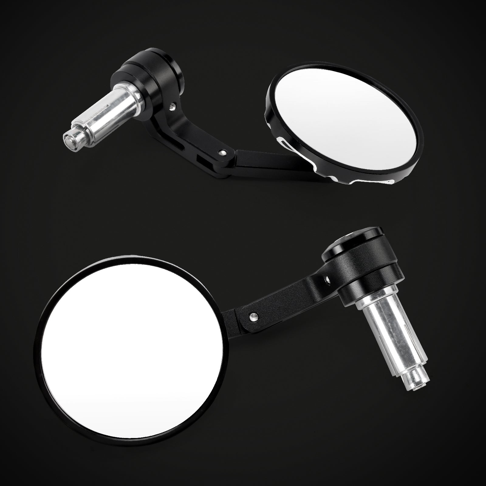 CNC Bar End Mirror Set For Aprilia RS660 Tuono 660 RSV4 Tuono V4 Dorsoduro