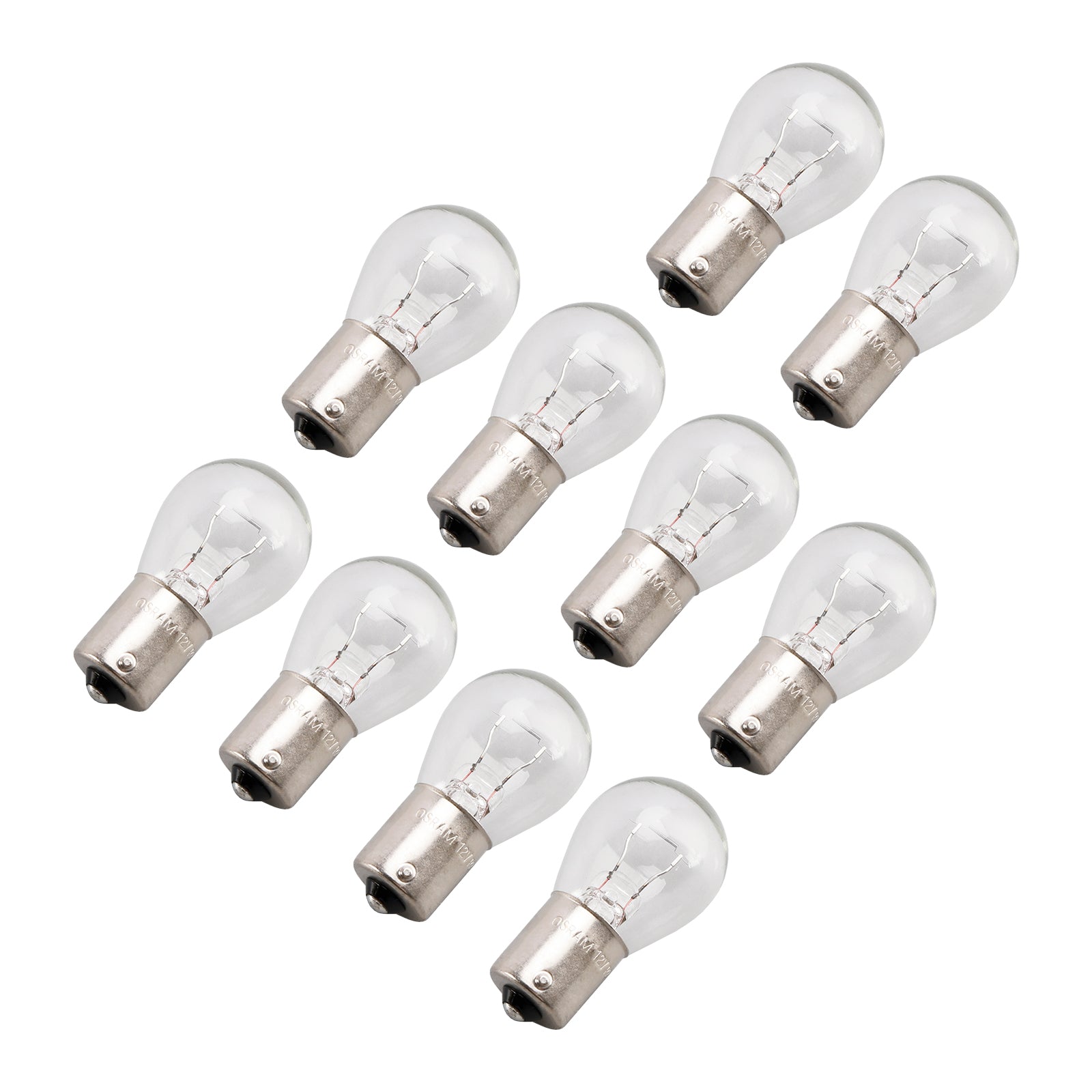 10PCS Car Light Tubular Lamp bulb P21W BA15S 7506 12V 21W For OSRAM