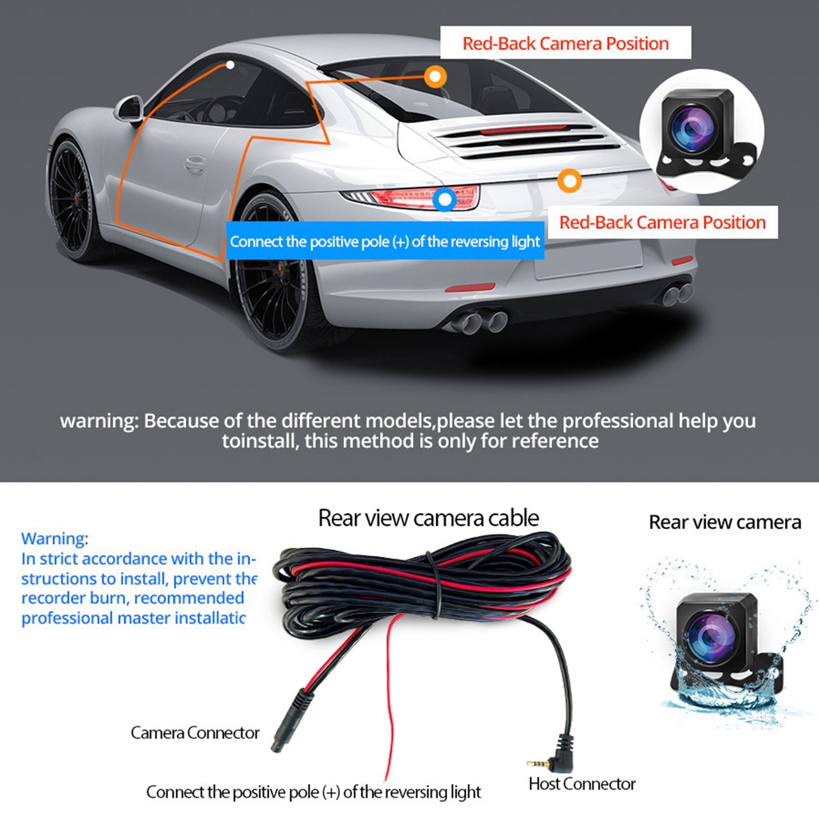 10-inch Full Screen HD 1080P Rearview Mirror Streaming Media Driving Recorder