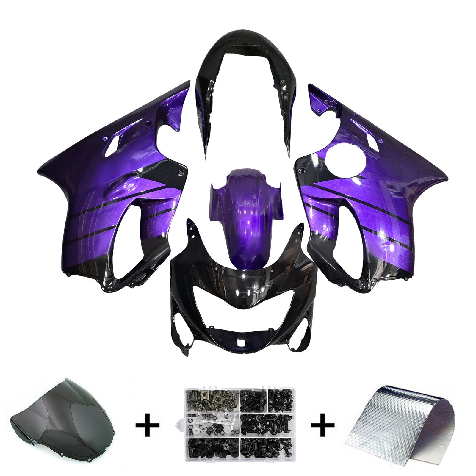 Injection Fairing Kit Bodywork Plastic ABS For Honda CBR600 F4 1999-2000