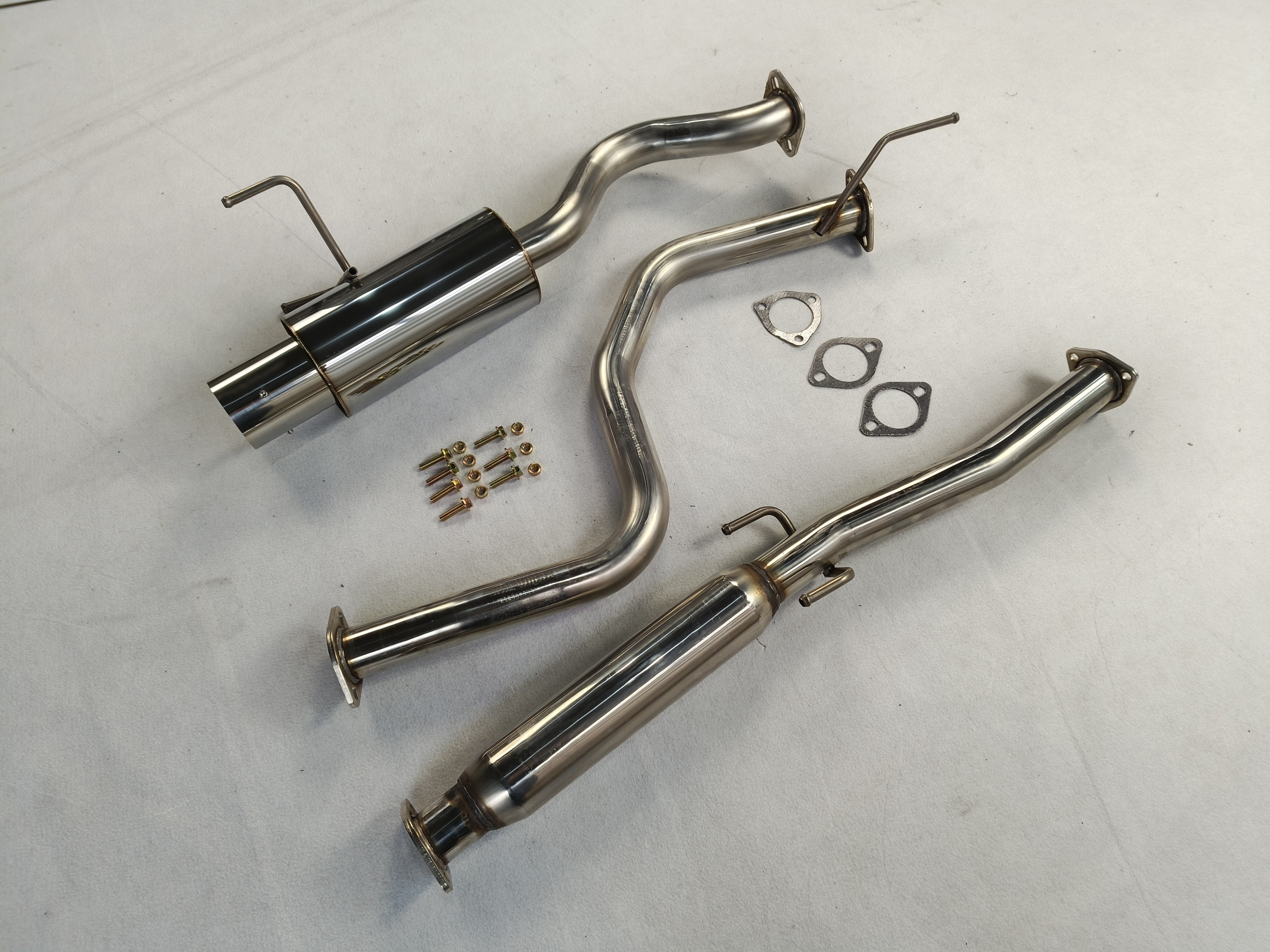 نظام عادم CatBack مقاس 4 بوصات - مواصفات الانجراف لسيارة Honda Civic EG6 3DR N1 1992-1995