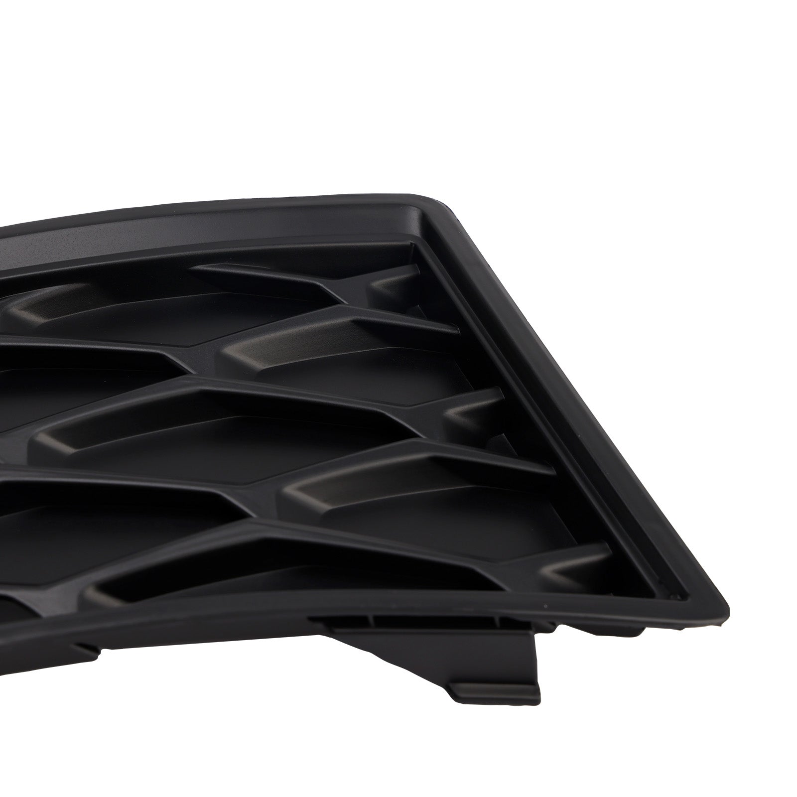 2012-2017 Seat Leon Cupra 5F Black Front Honeycomb Fog Light Grille Cover