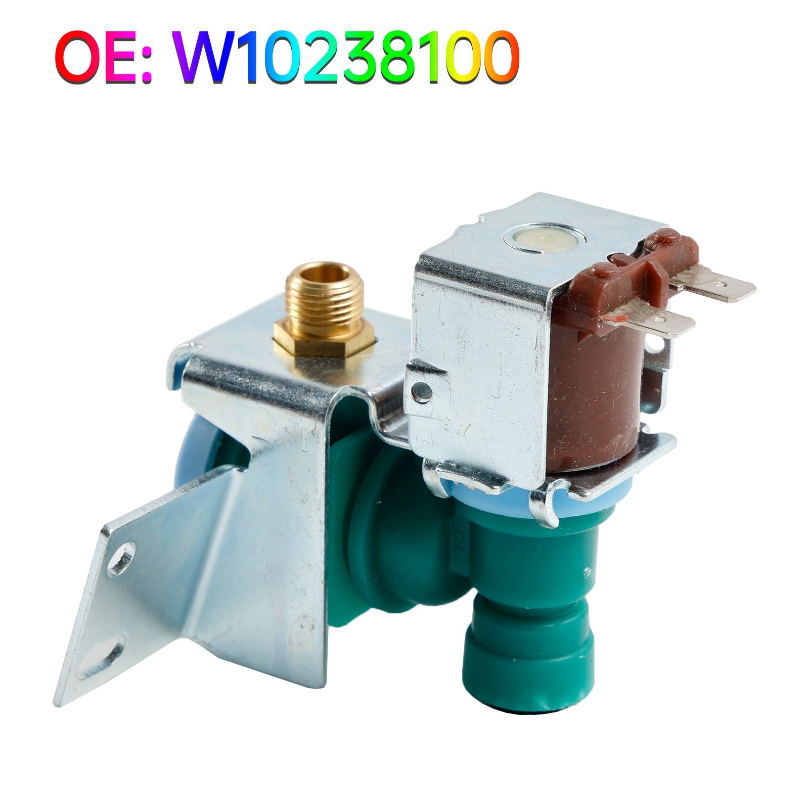 Refrigerator Water Valve W10238100 for Whirlpool Kenmore WPW10238100