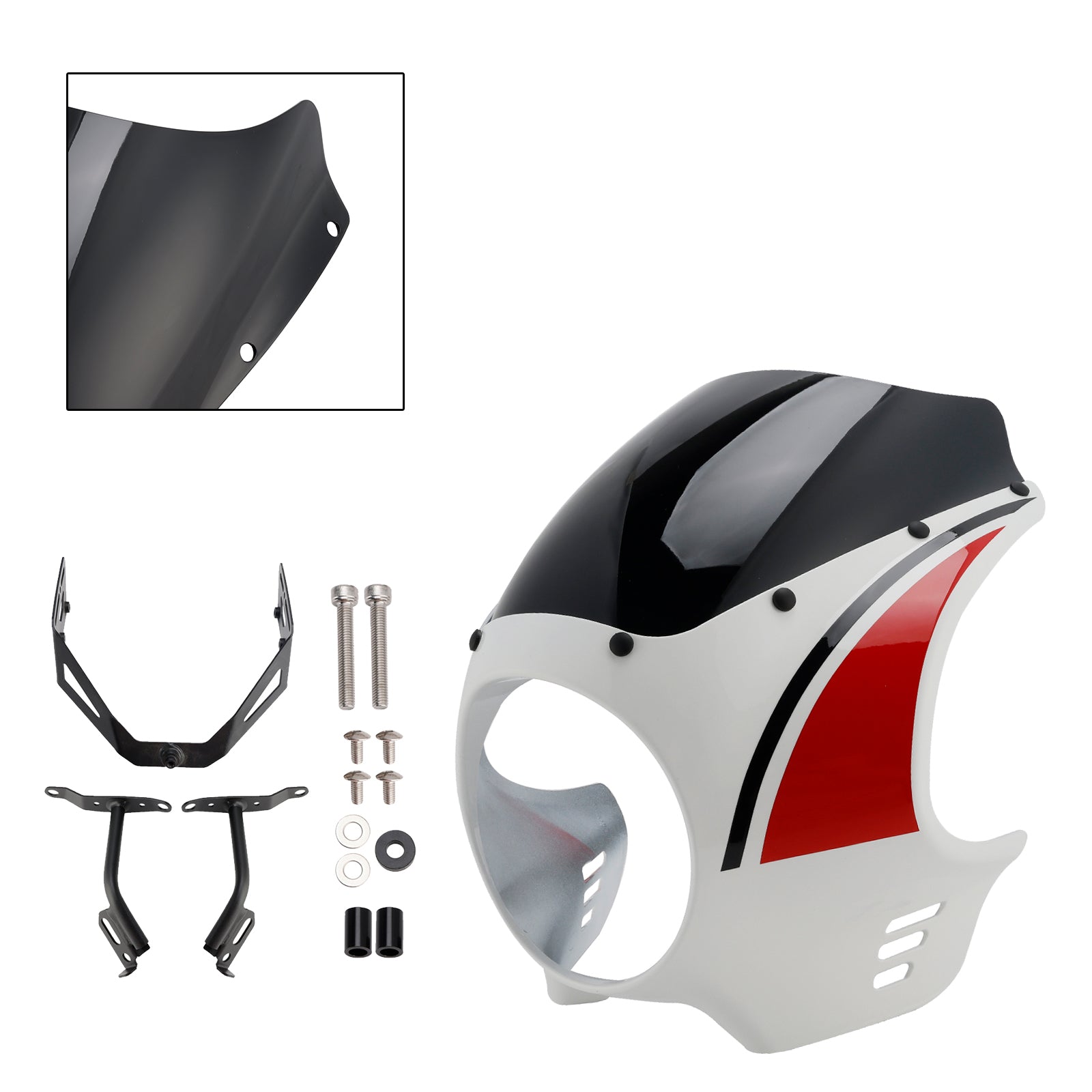 2022-2025 Yamaha XSR900 Headlight Fairing Windshield WindScreen