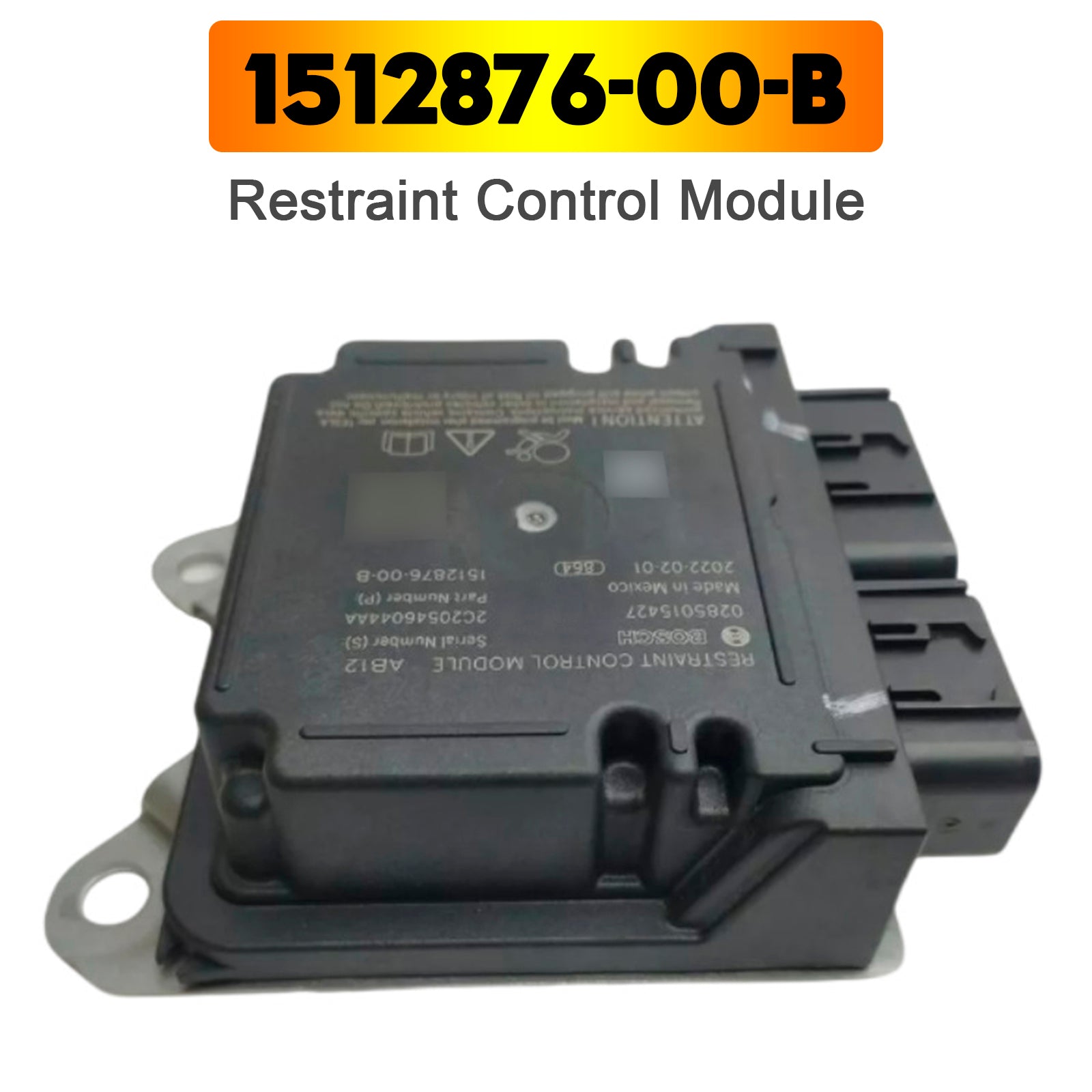 2017-2022 for Tesla Model Y Restraint Control Module 1512876-00-E