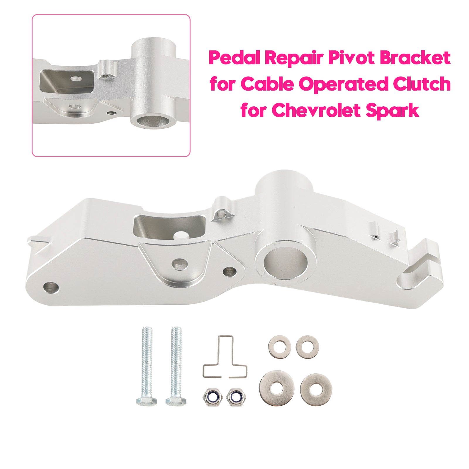 2009-2012 Chevrolet Spark Pedal Repair Pivot Bracket for Cable Operated Clutch 96683849 95962968